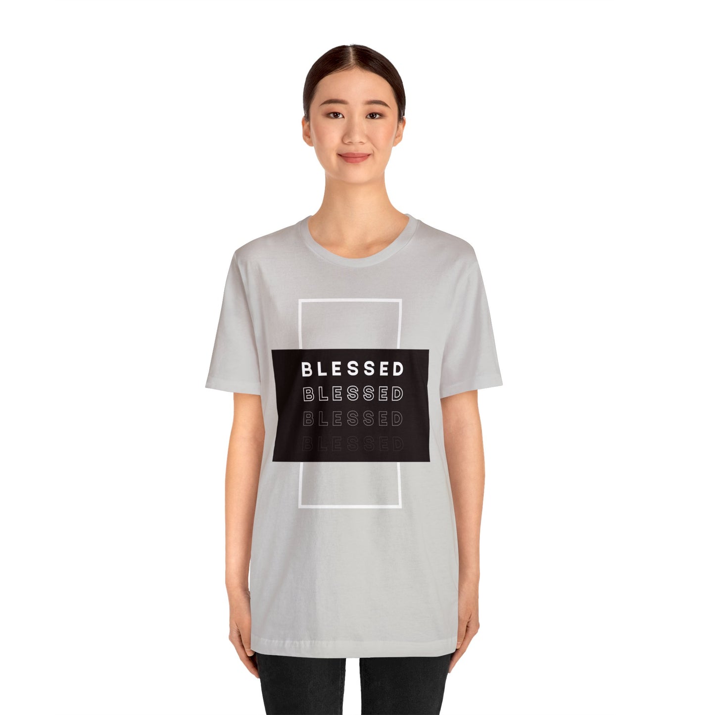 BLESSED Unisex Jersey Short Sleeve Tee