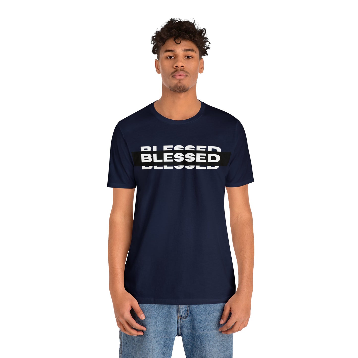 BLESSED Unisex Jersey Short Sleeve Tee