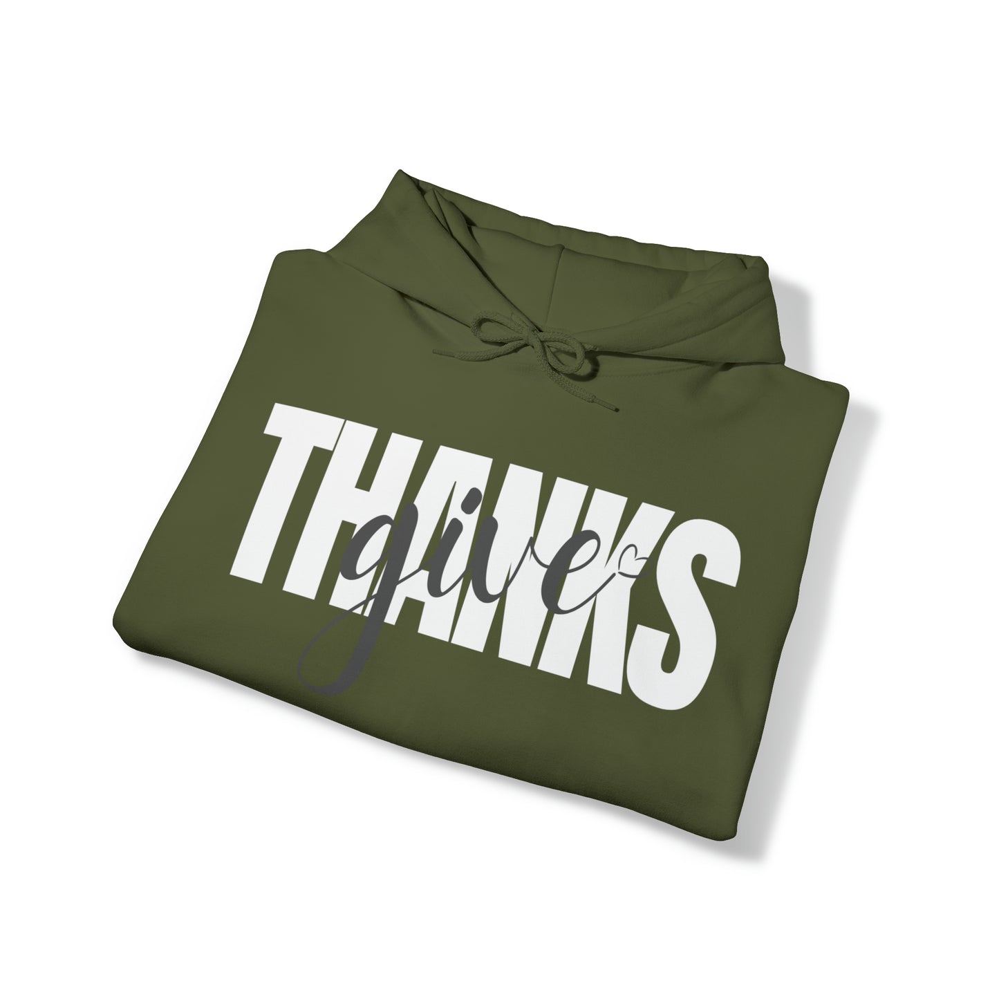GIVE THANKS Unisex Heavy Blend™ Hooded Sweatshirt