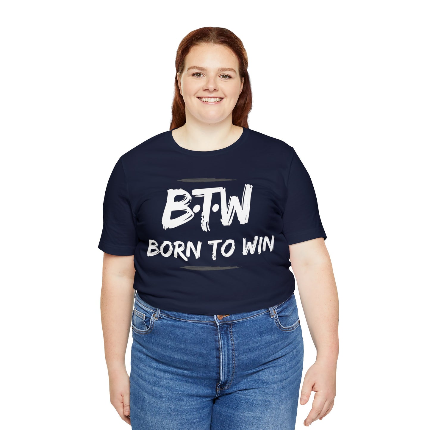 BORN TO WIN Unisex Jersey Short Sleeve Tee