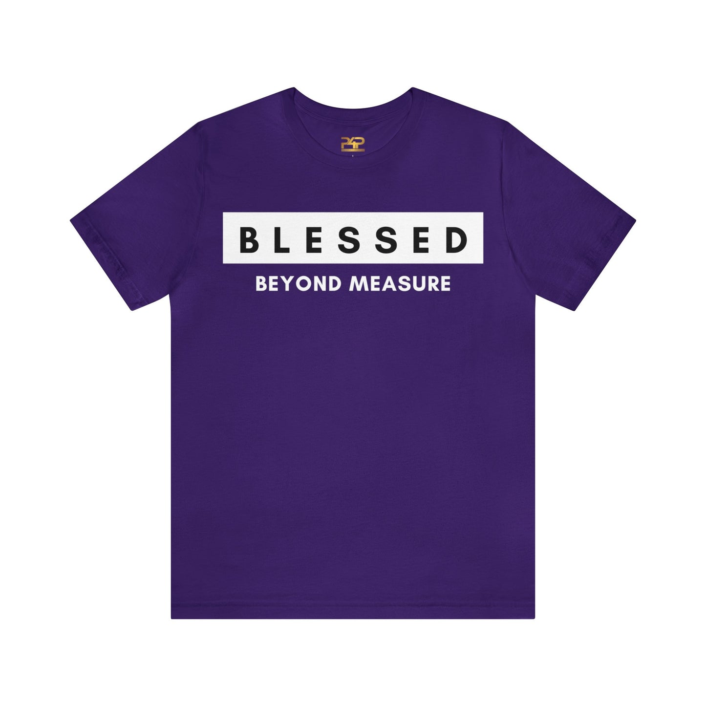 BLESSED BEYOND MEASURE Unisex Jersey Short Sleeve Tee