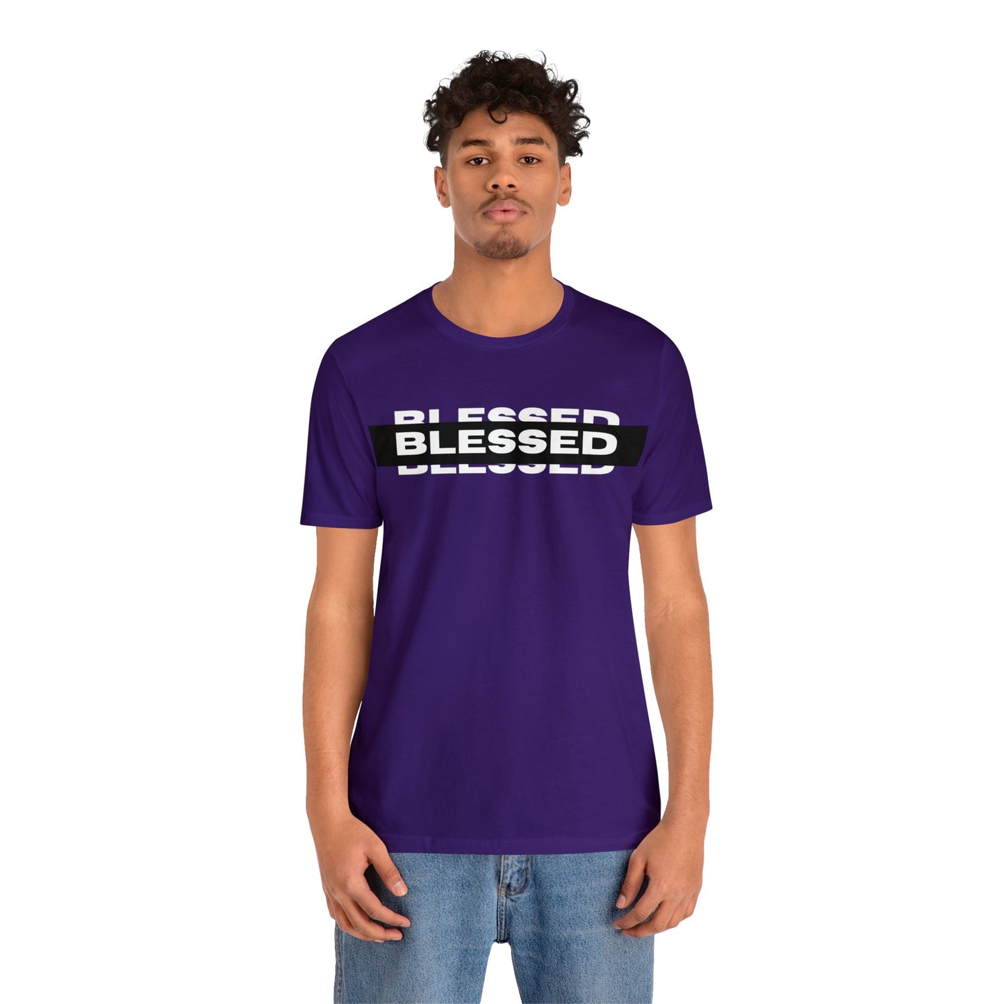 BLESSED Unisex Jersey Short Sleeve Tee