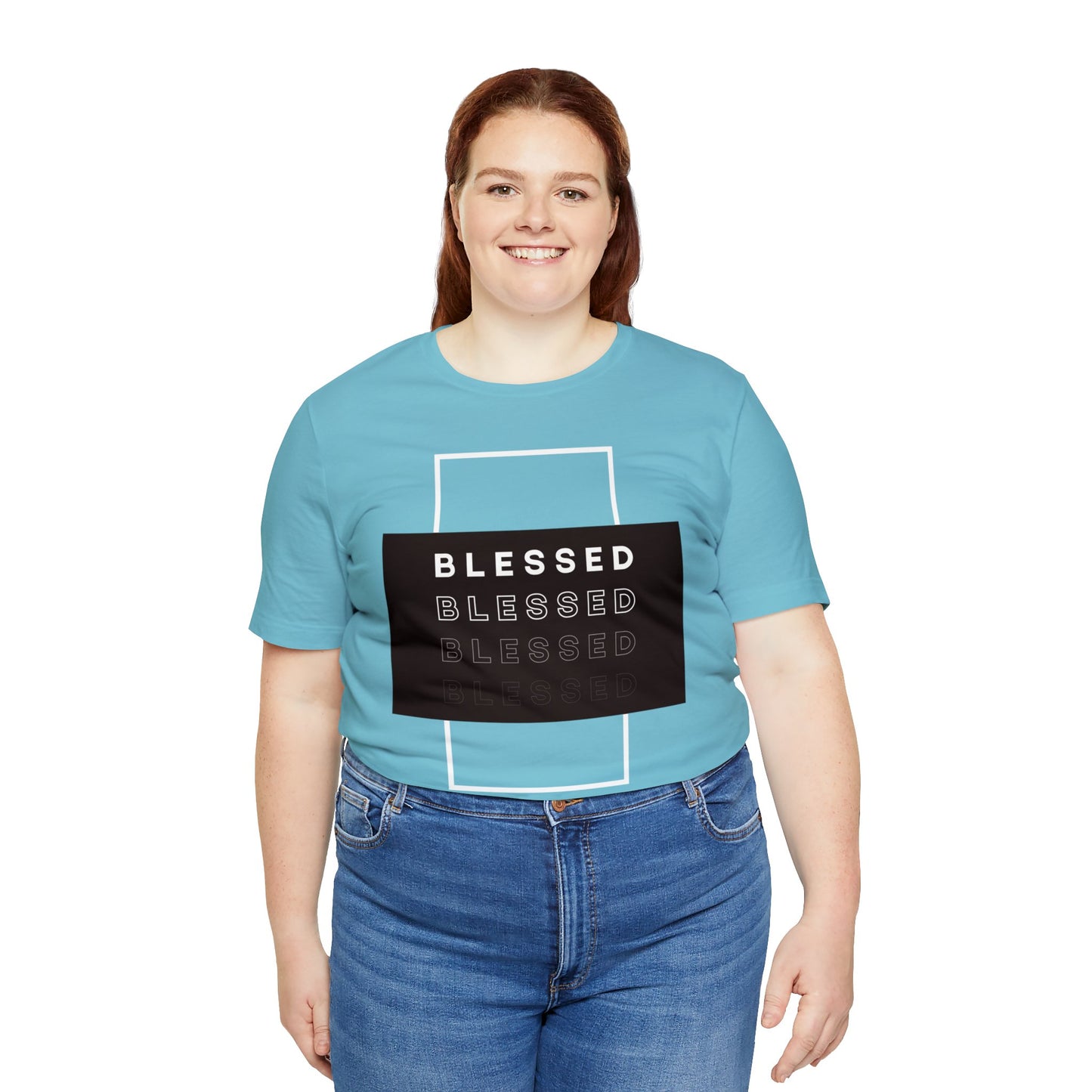 BLESSED Unisex Jersey Short Sleeve Tee