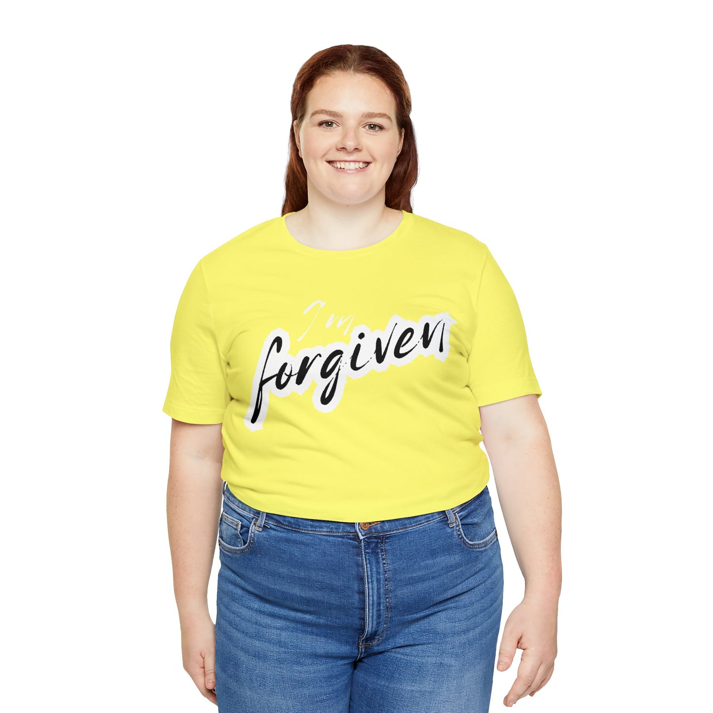 I'M FORGIVEN Unisex Jersey Short Sleeve Tee