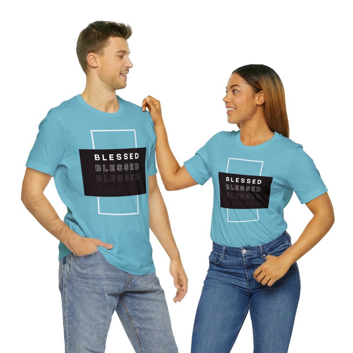 BLESSED Unisex Jersey Short Sleeve Tee