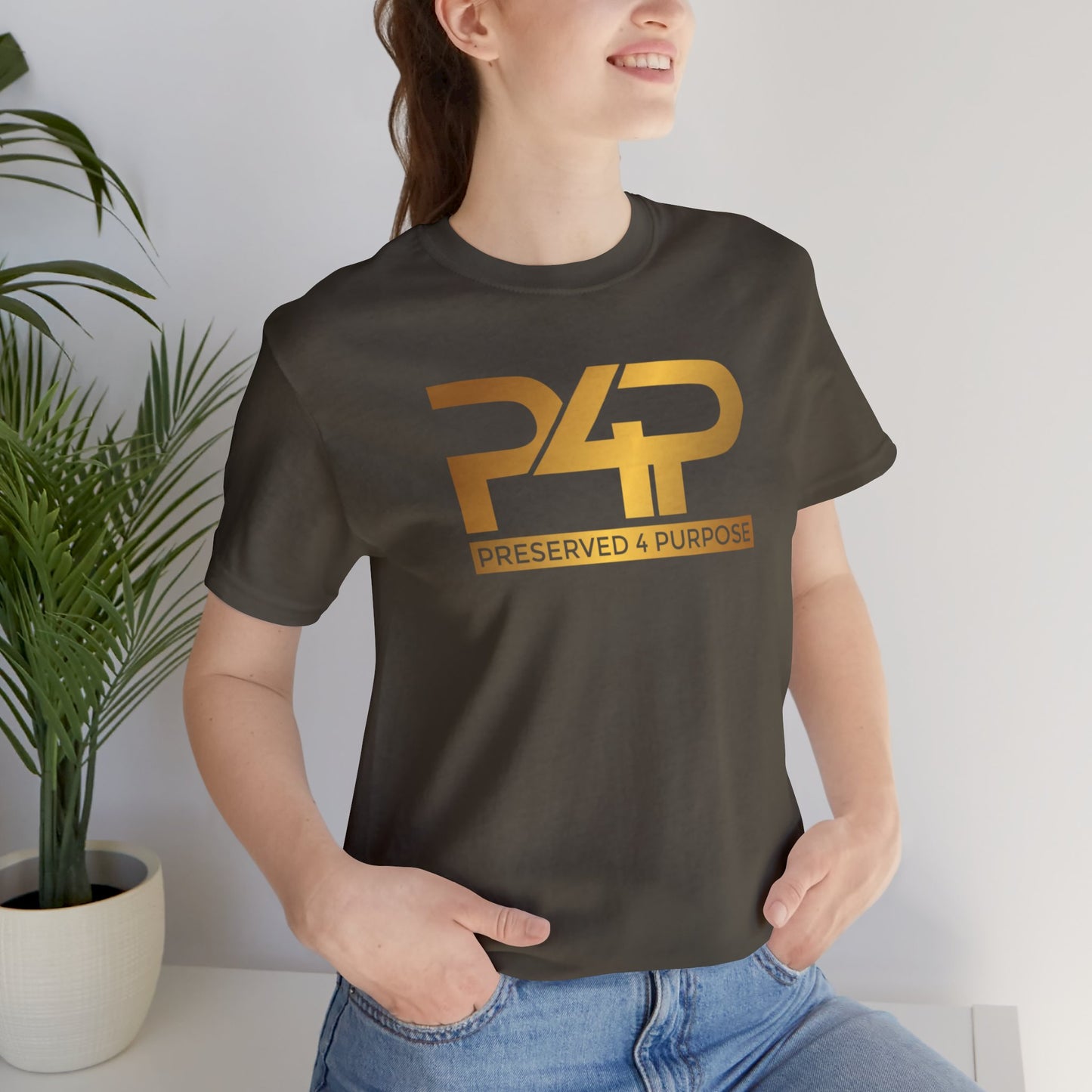 P4P PRESERVED 4 PURPOSE Unisex Jersey Short Sleeve Tee