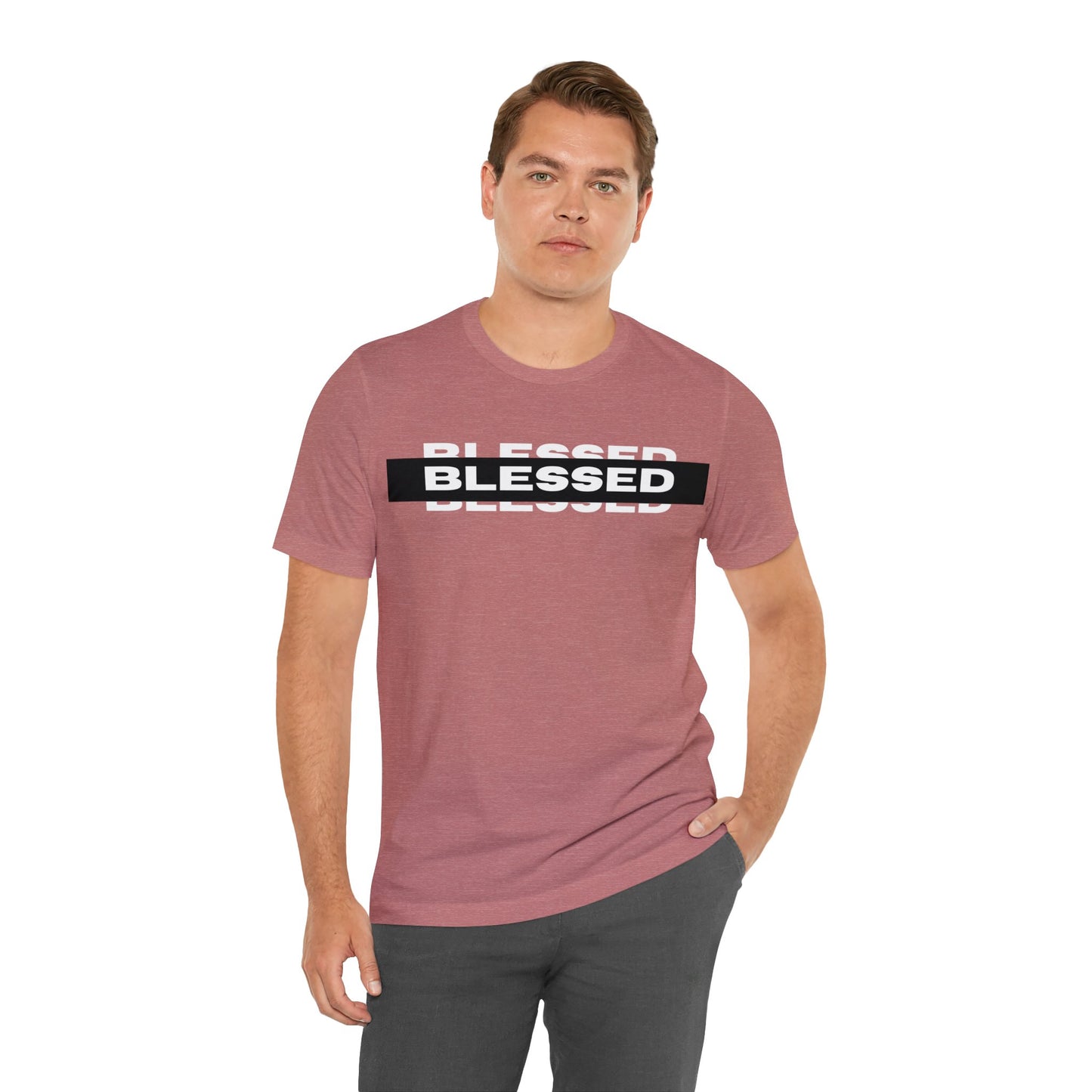 BLESSED Unisex Jersey Short Sleeve Tee
