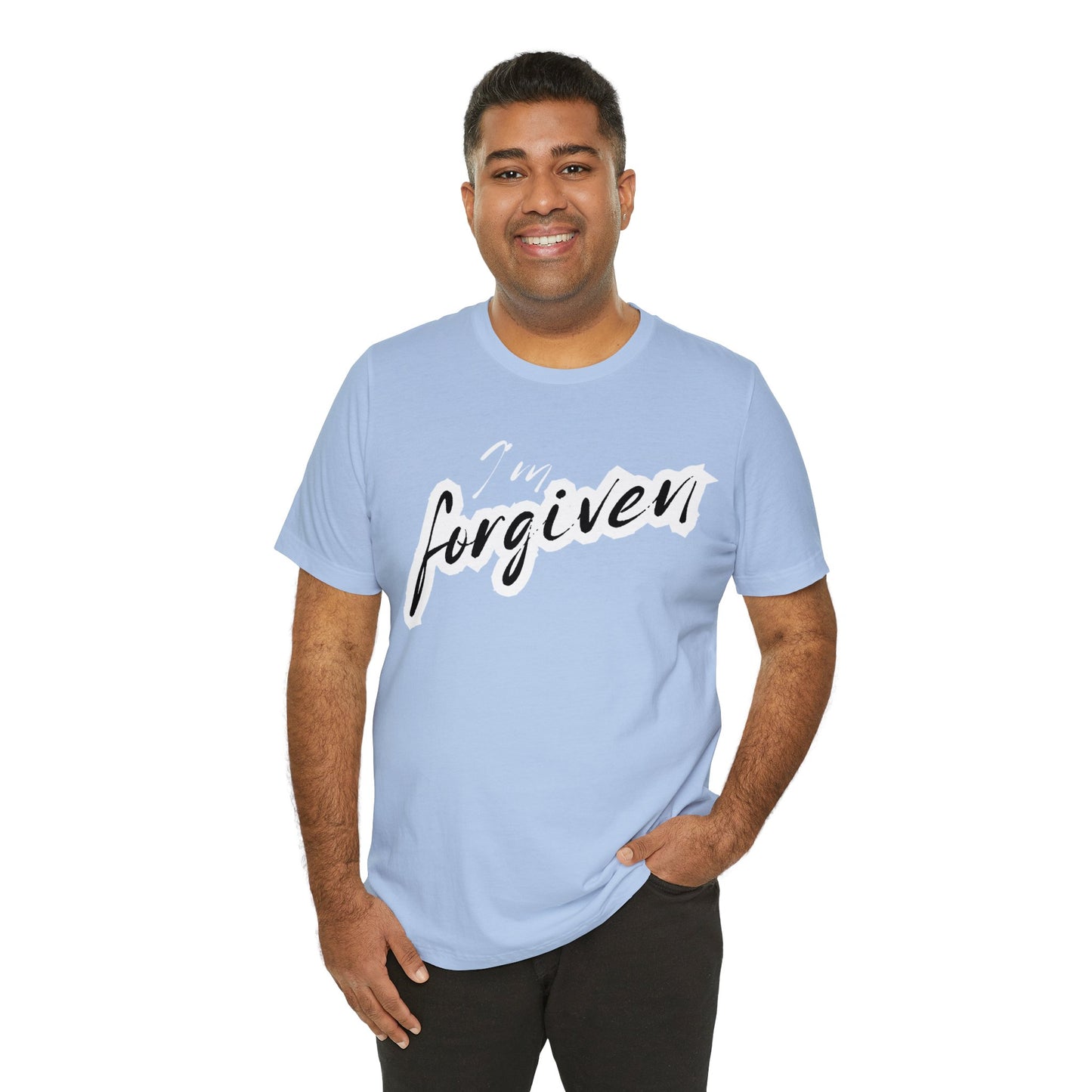 I'M FORGIVEN Unisex Jersey Short Sleeve Tee