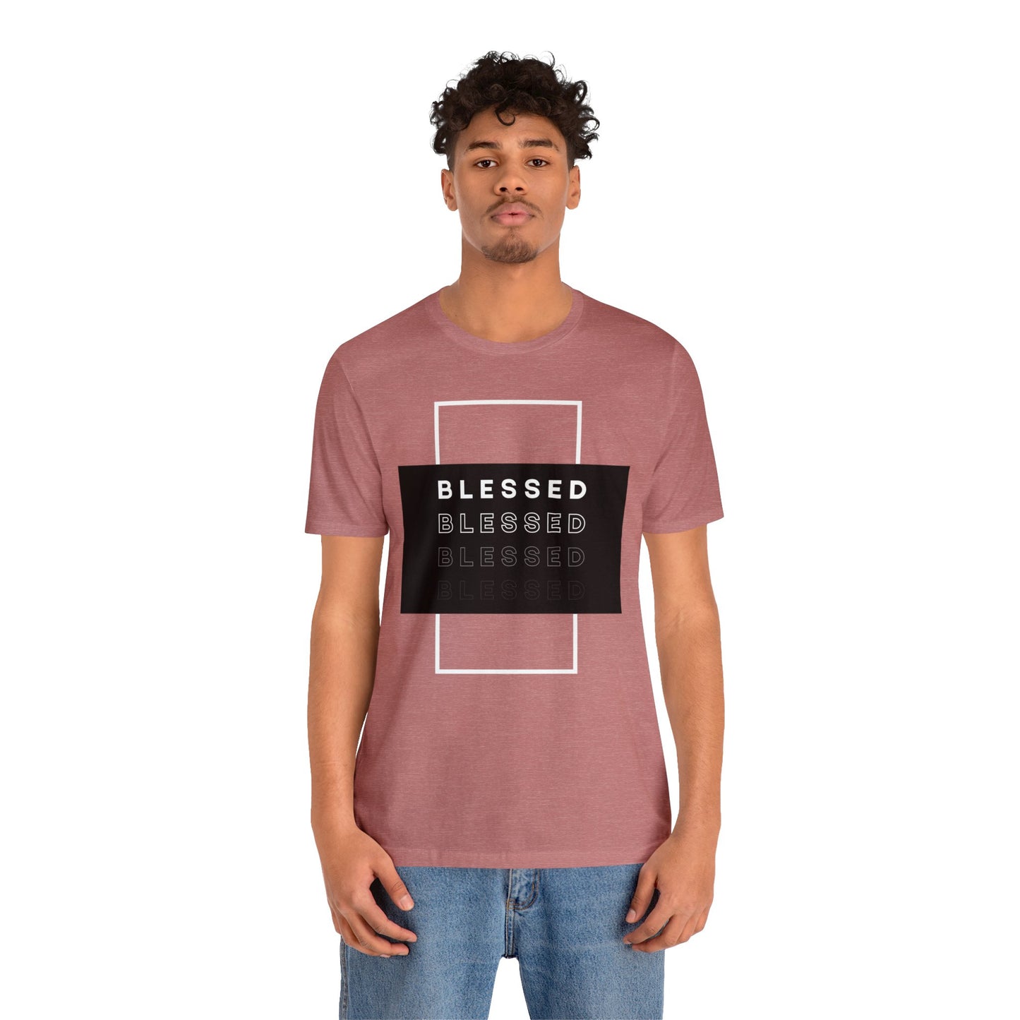 BLESSED Unisex Jersey Short Sleeve Tee