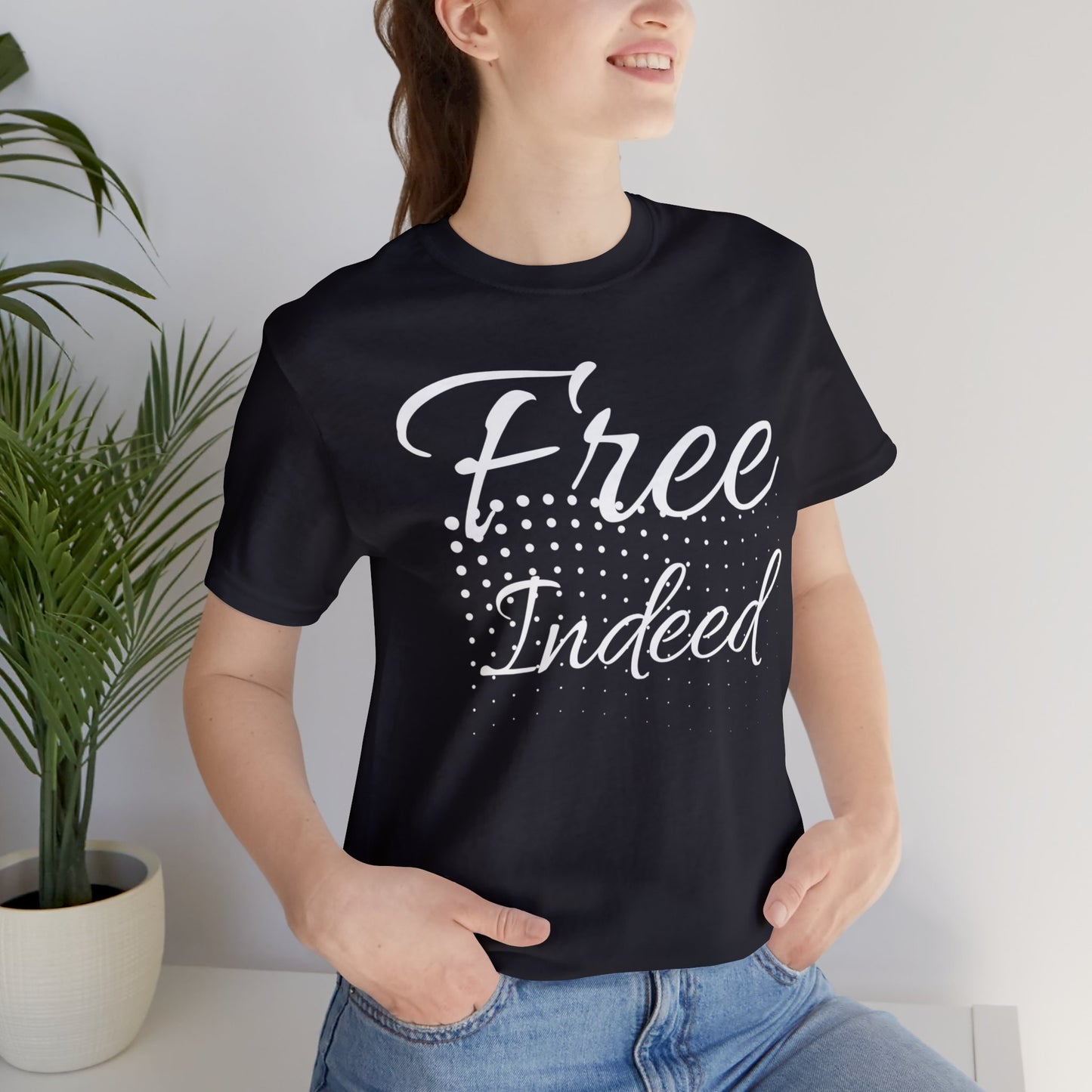FREE INDEED Unisex Jersey Short Sleeve Tee