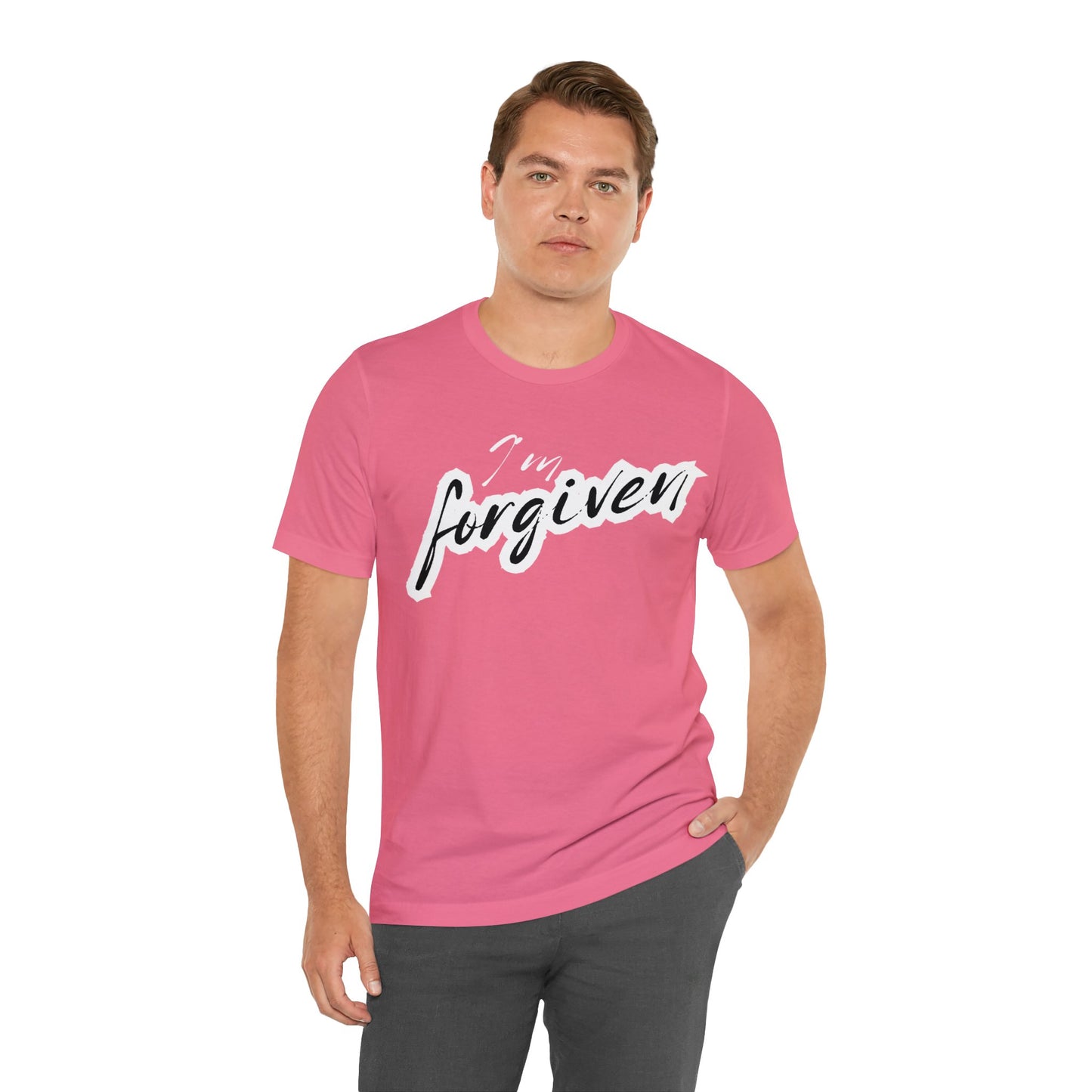 I'M FORGIVEN Unisex Jersey Short Sleeve Tee