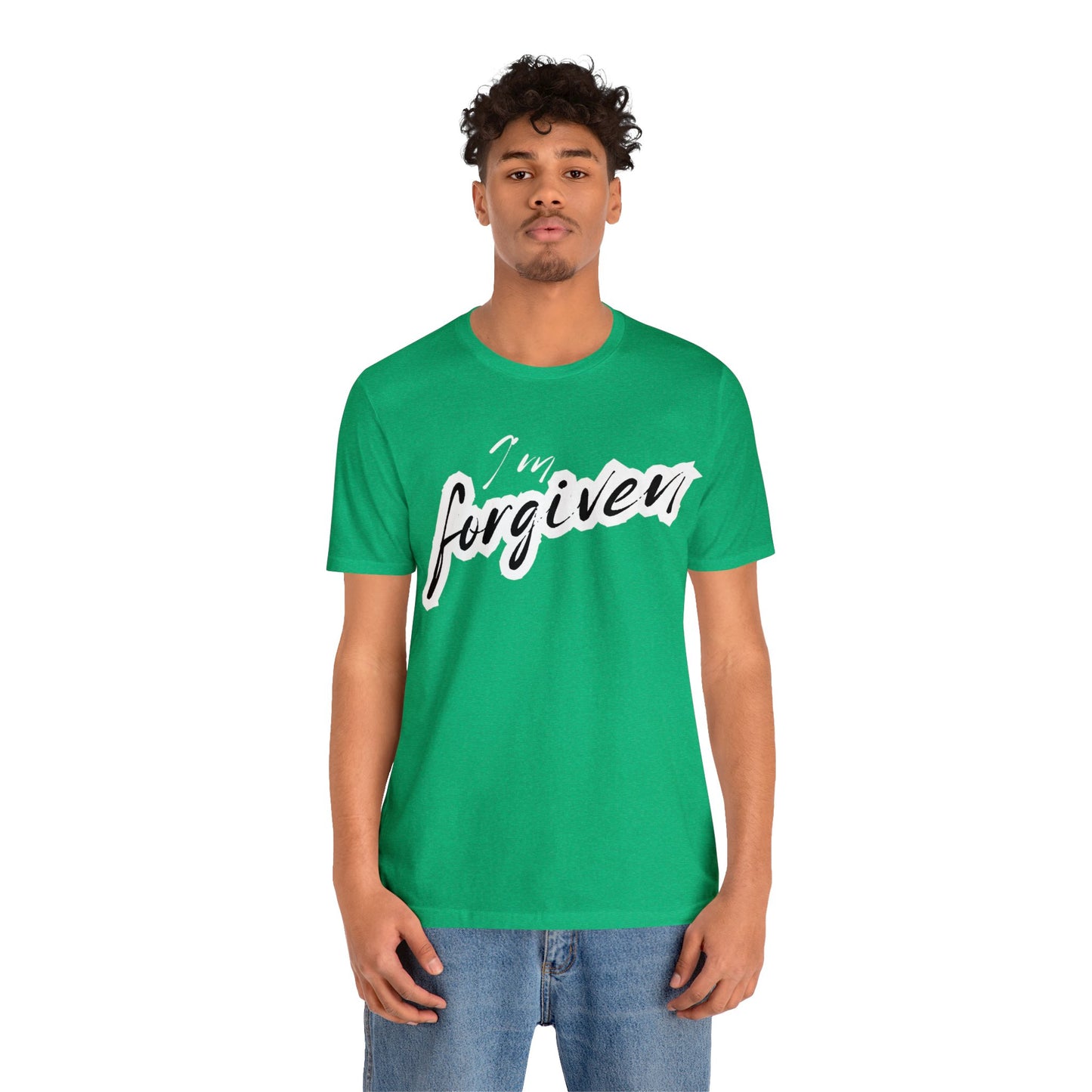 I'M FORGIVEN Unisex Jersey Short Sleeve Tee