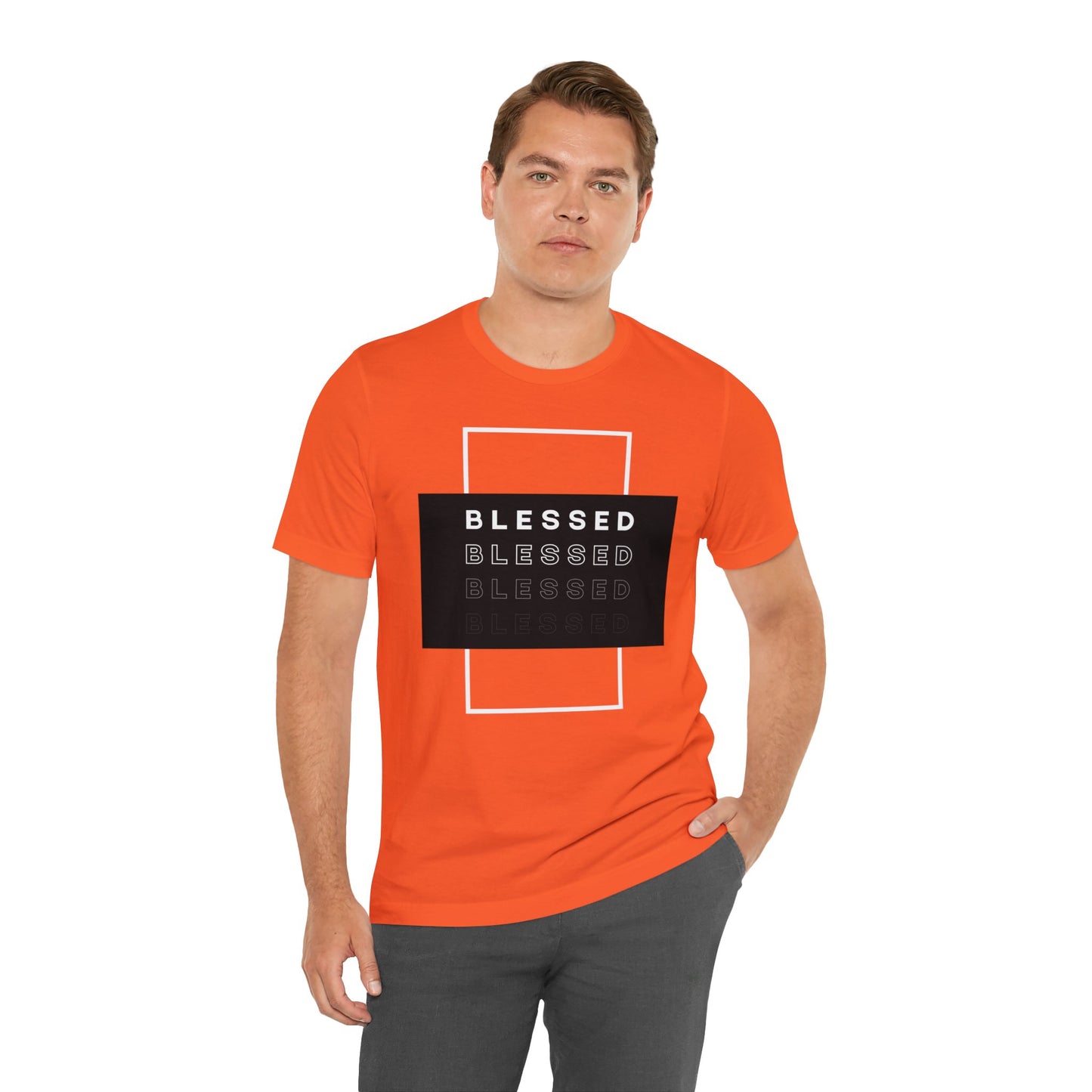 BLESSED Unisex Jersey Short Sleeve Tee