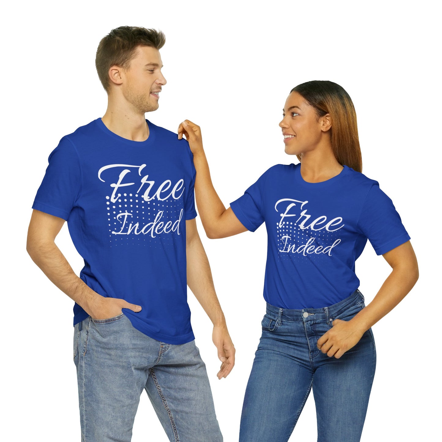 FREE INDEED Unisex Jersey Short Sleeve Tee