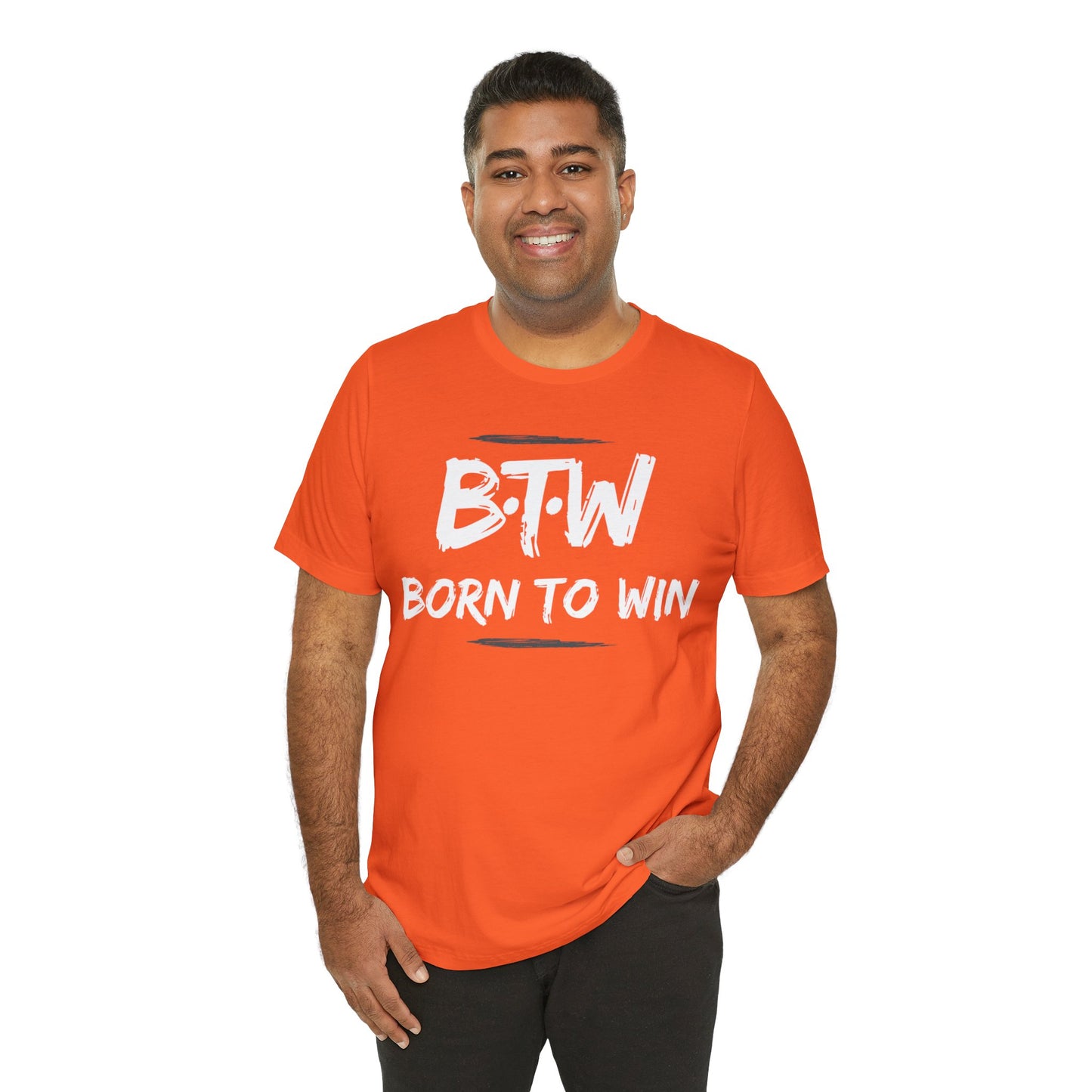 BORN TO WIN Unisex Jersey Short Sleeve Tee