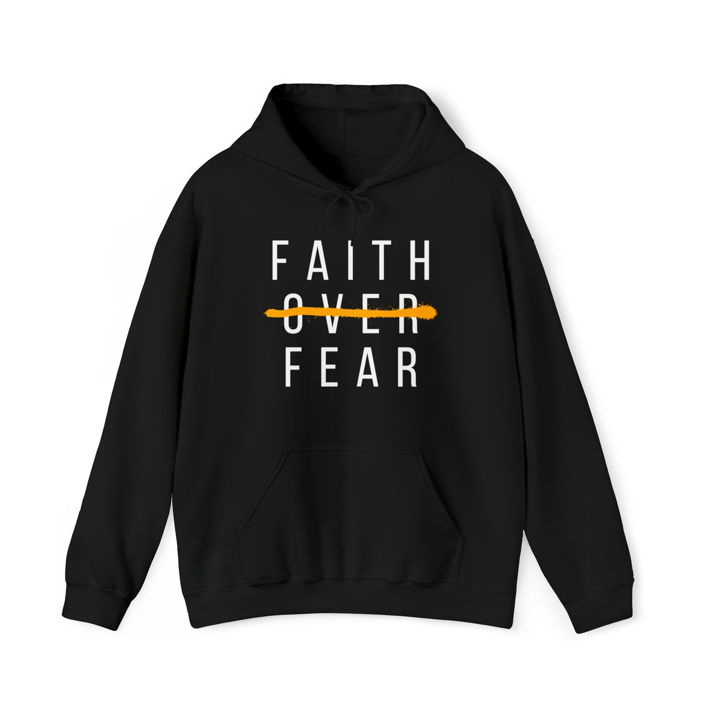 FAITH OVER FEAR Unisex Heavy Blend™ Hooded Sweatshirt