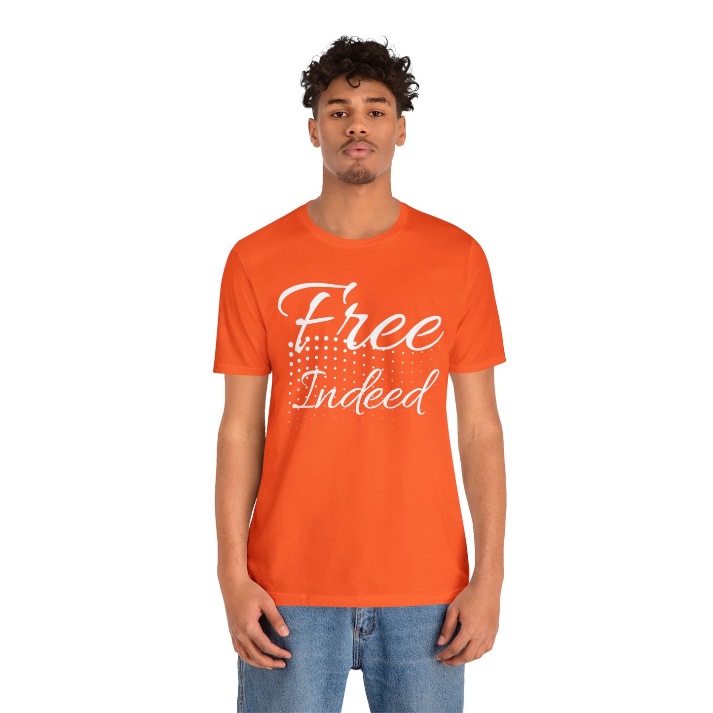 FREE INDEED Unisex Jersey Short Sleeve Tee
