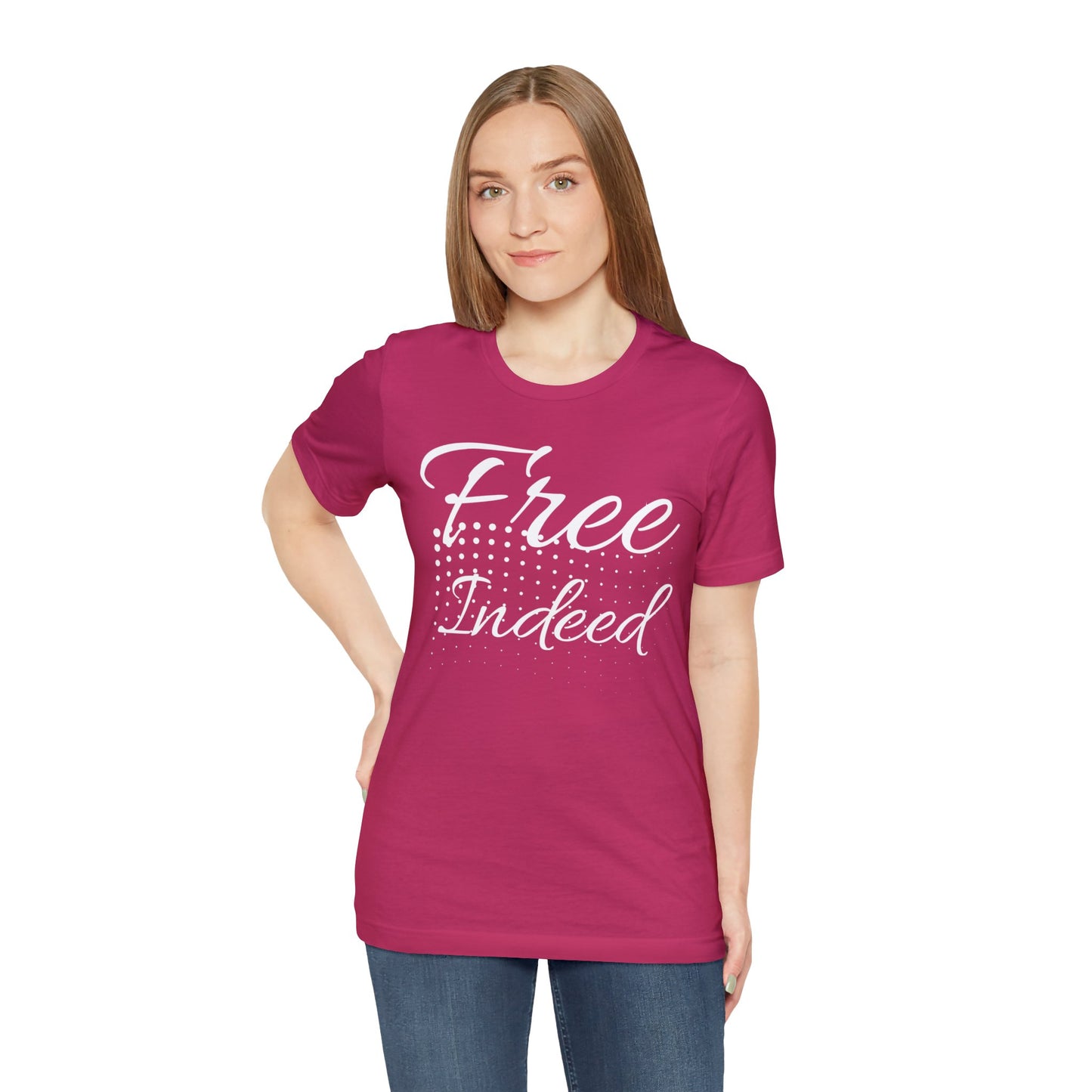 FREE INDEED Unisex Jersey Short Sleeve Tee