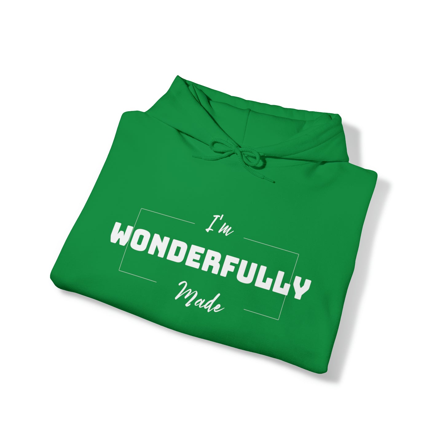 I'M WONDERFULLY MADE Unisex Heavy Blend™ Hooded Sweatshirt