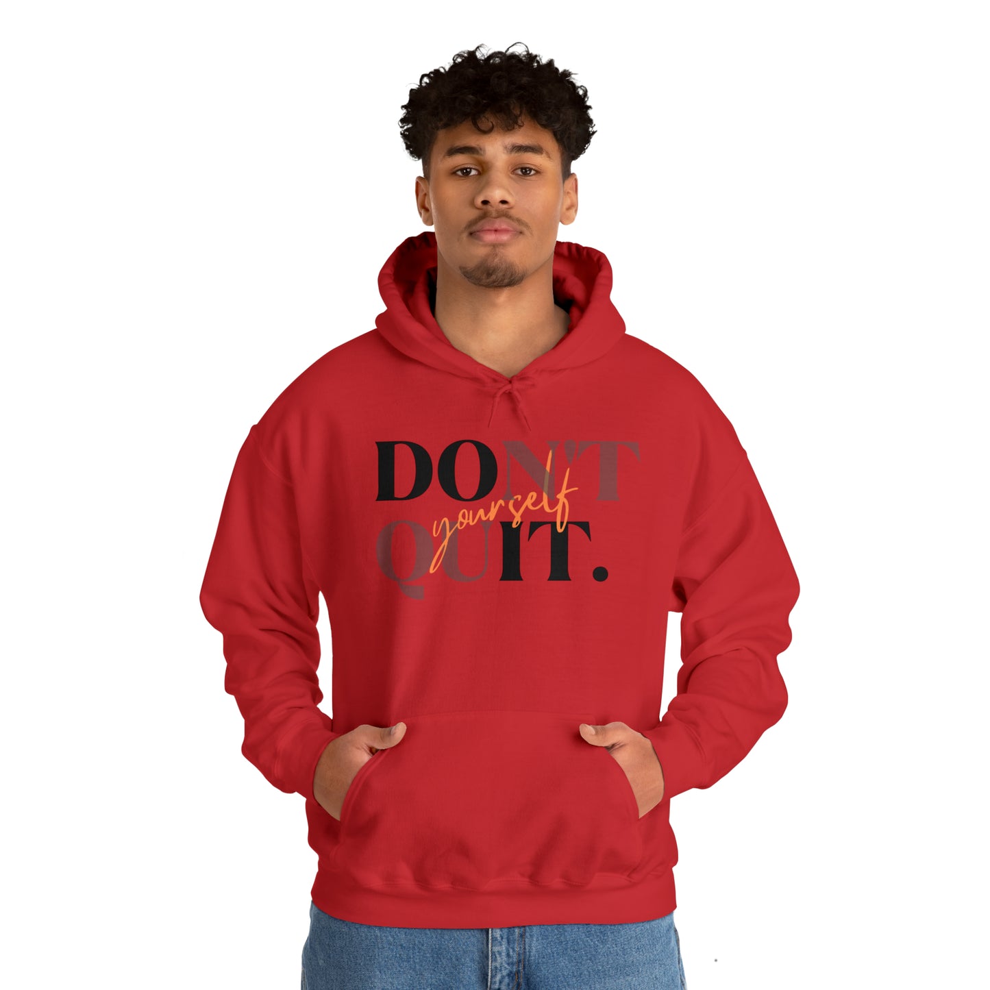 DON'T QUIT Unisex Heavy Blend™ Hooded Sweatshirt