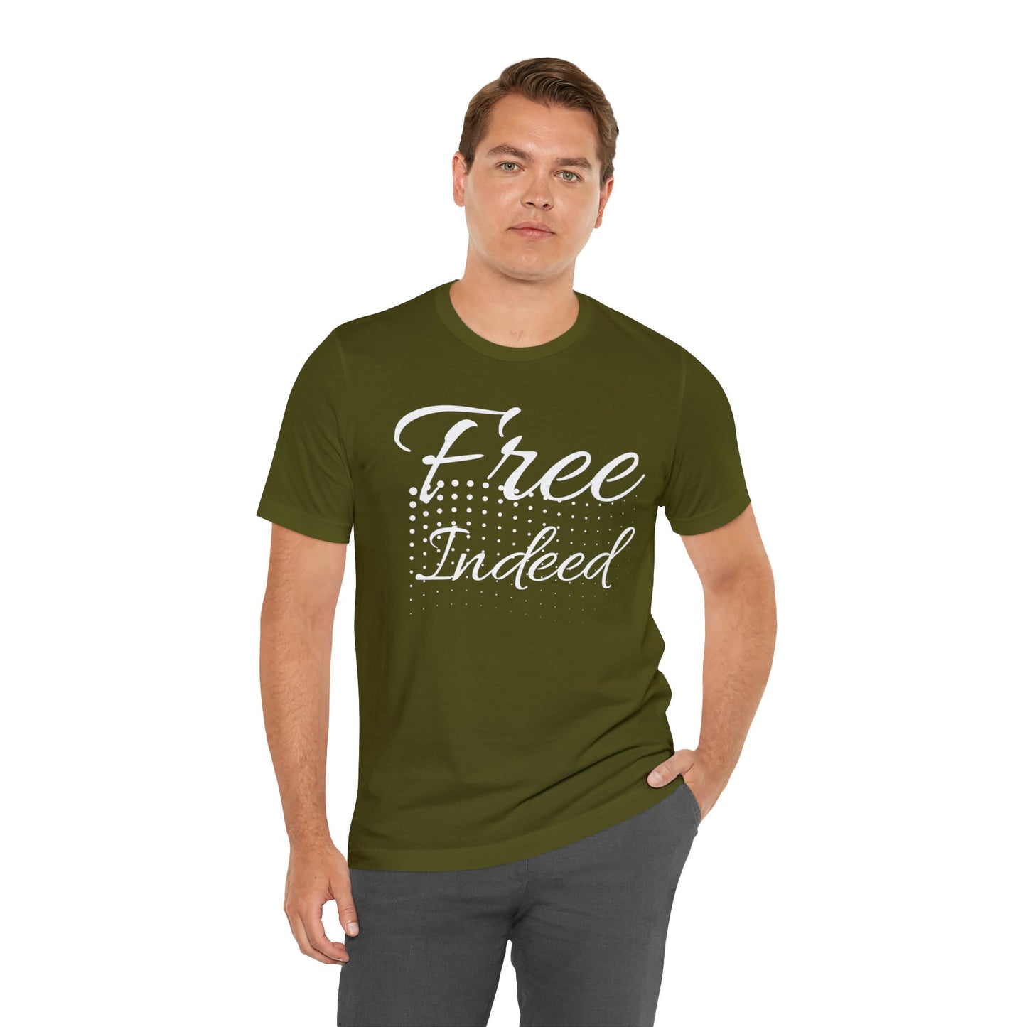 FREE INDEED Unisex Jersey Short Sleeve Tee