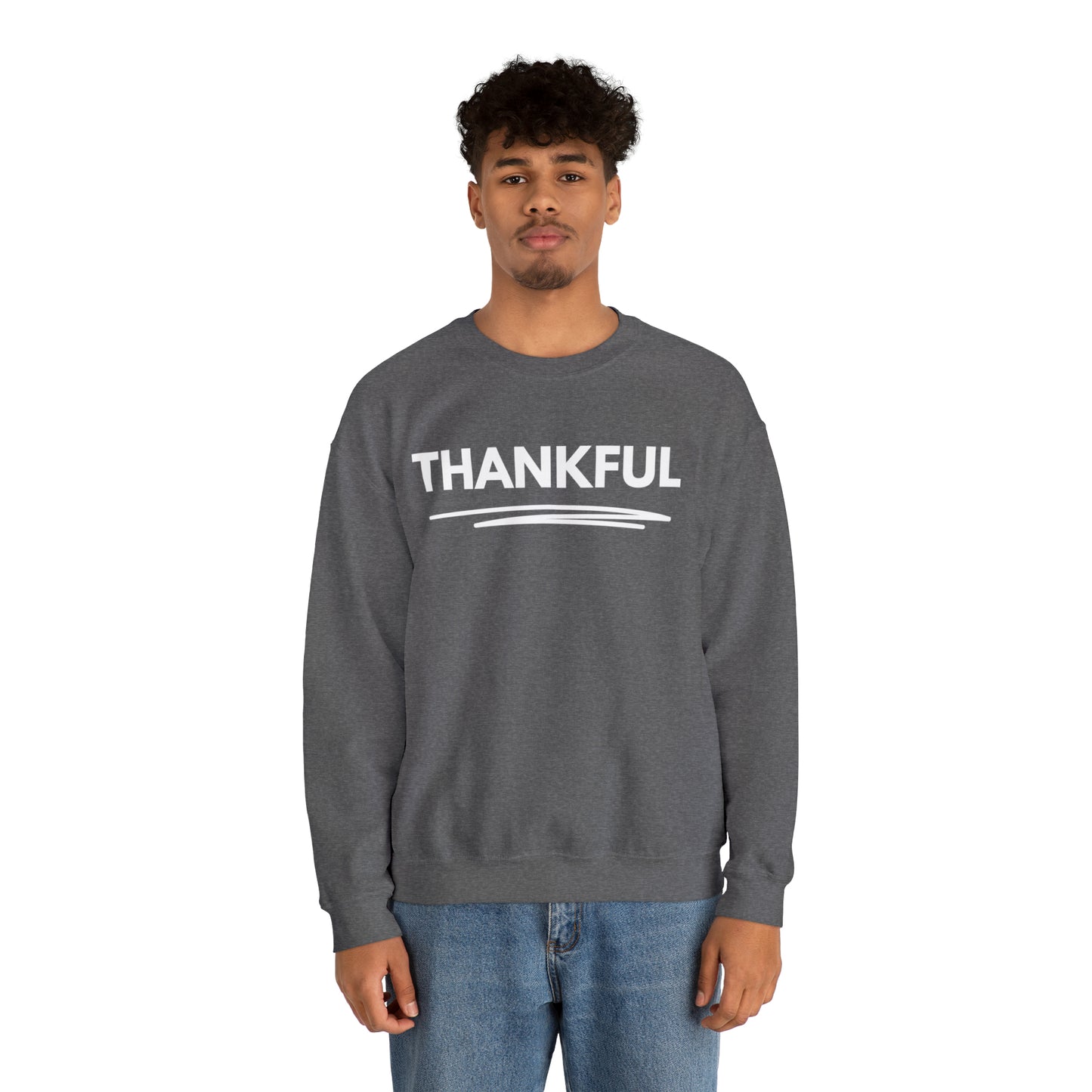 THANKFUL Unisex Heavy Blend™ Crewneck Sweatshirt