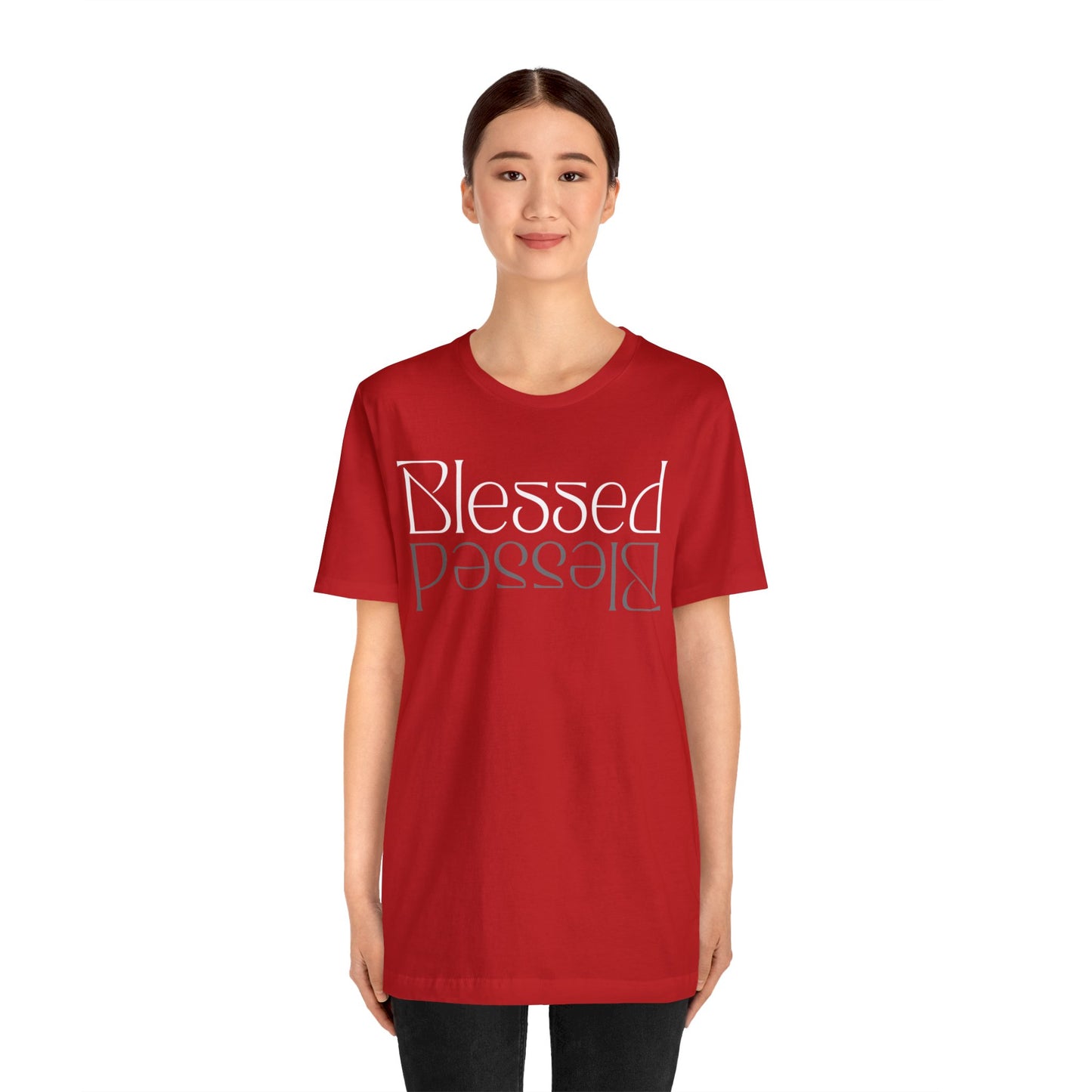 BLESSED Unisex Jersey Short Sleeve Tee