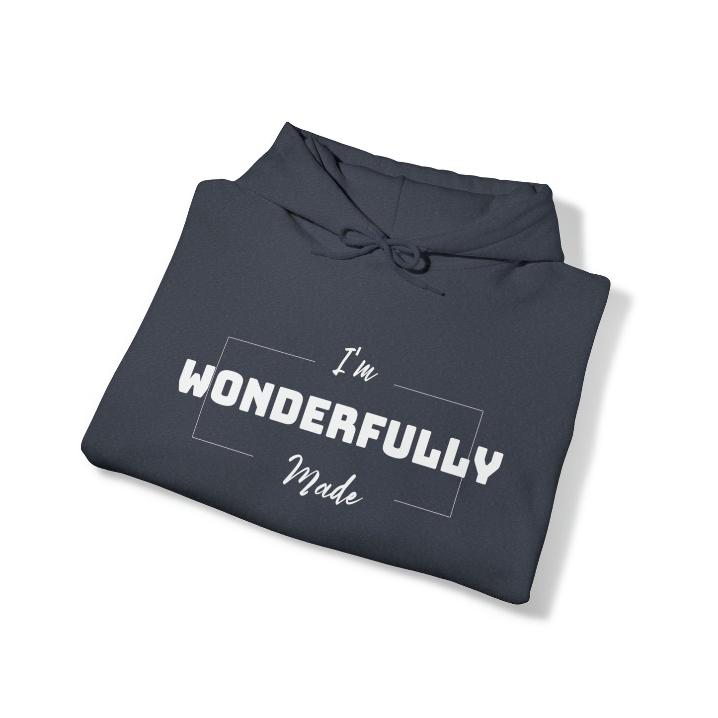 I'M WONDERFULLY MADE Unisex Heavy Blend™ Hooded Sweatshirt
