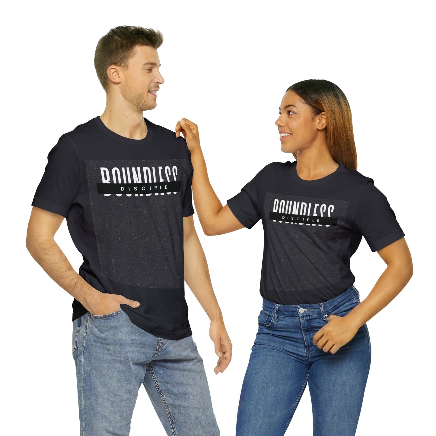 BOUNDLESS DISCIPLE Unisex Jersey Short Sleeve Tee