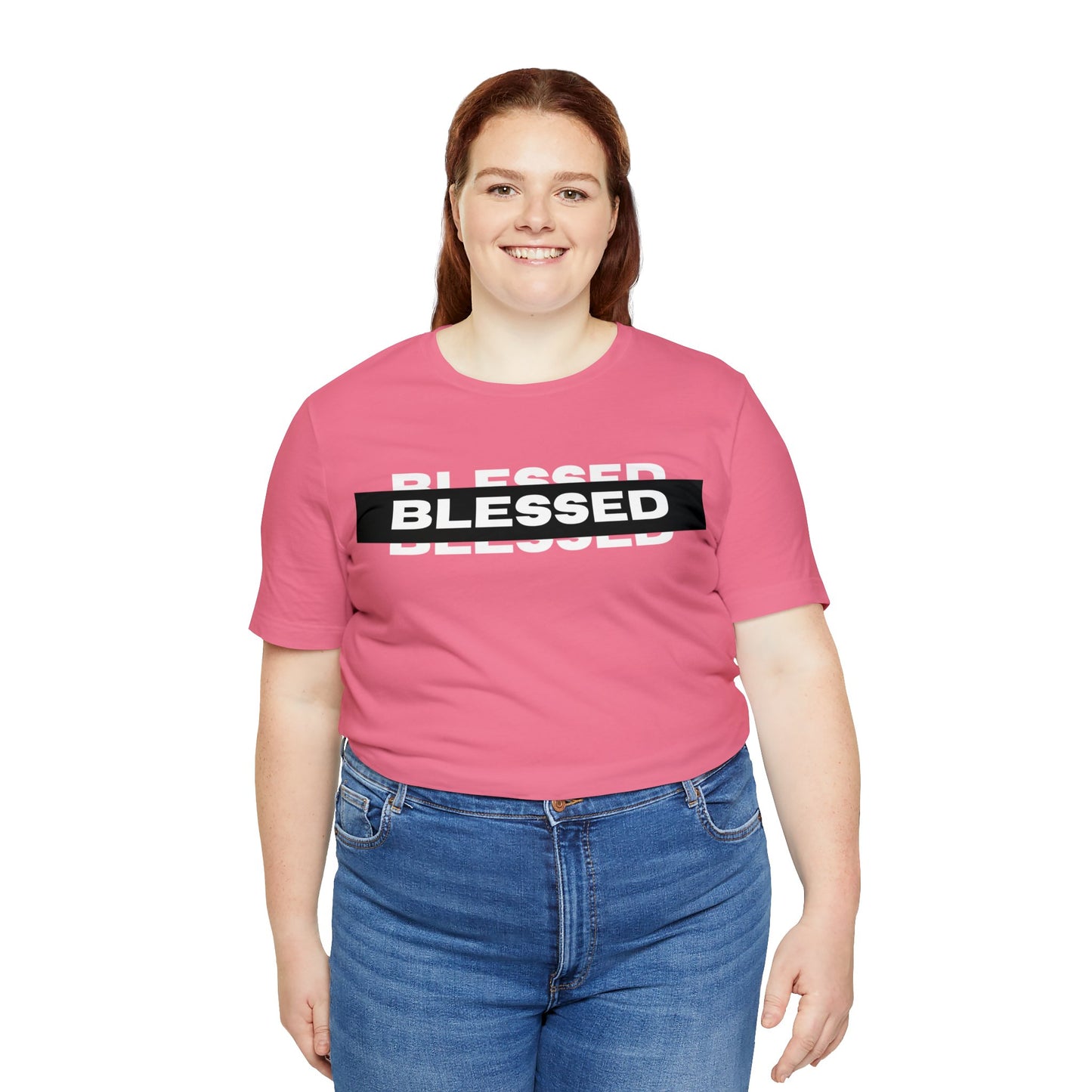 BLESSED Unisex Jersey Short Sleeve Tee