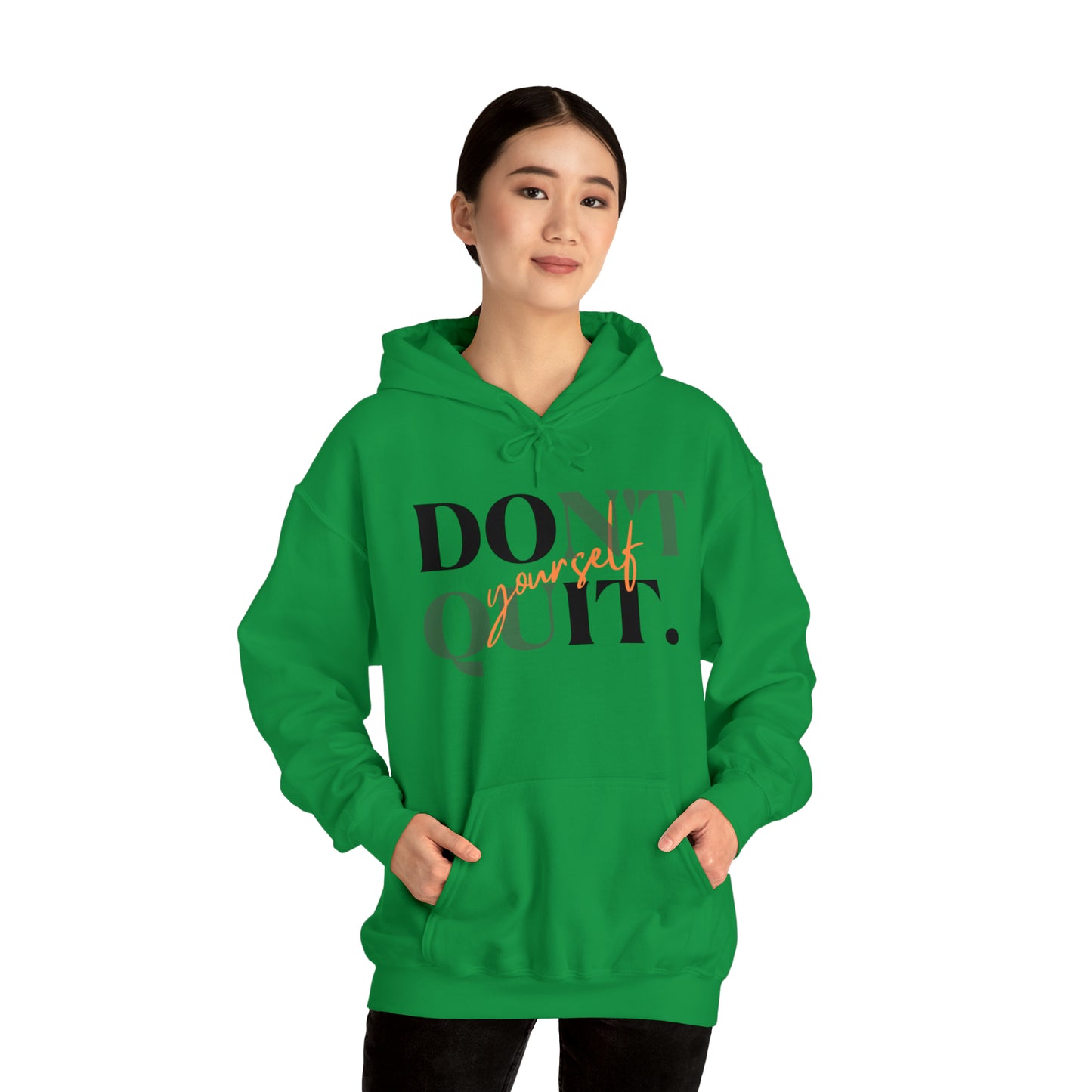 DON'T QUIT Unisex Heavy Blend™ Hooded Sweatshirt