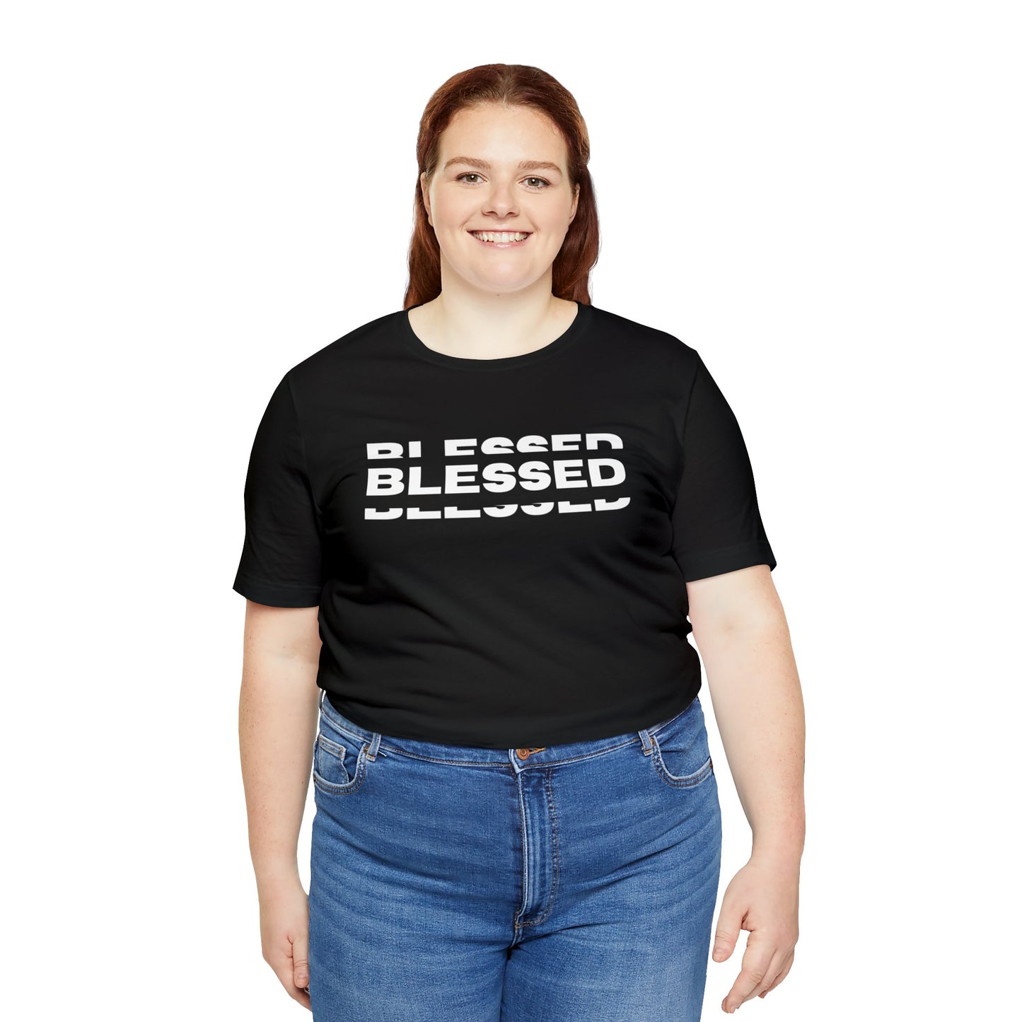 BLESSED Unisex Jersey Short Sleeve Tee