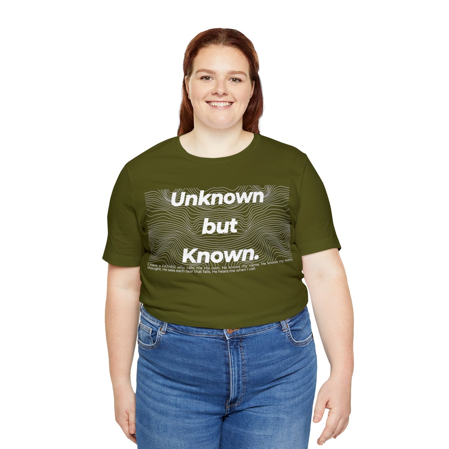 UNKNOWN BUT KNOWN Unisex Jersey Short Sleeve Tee