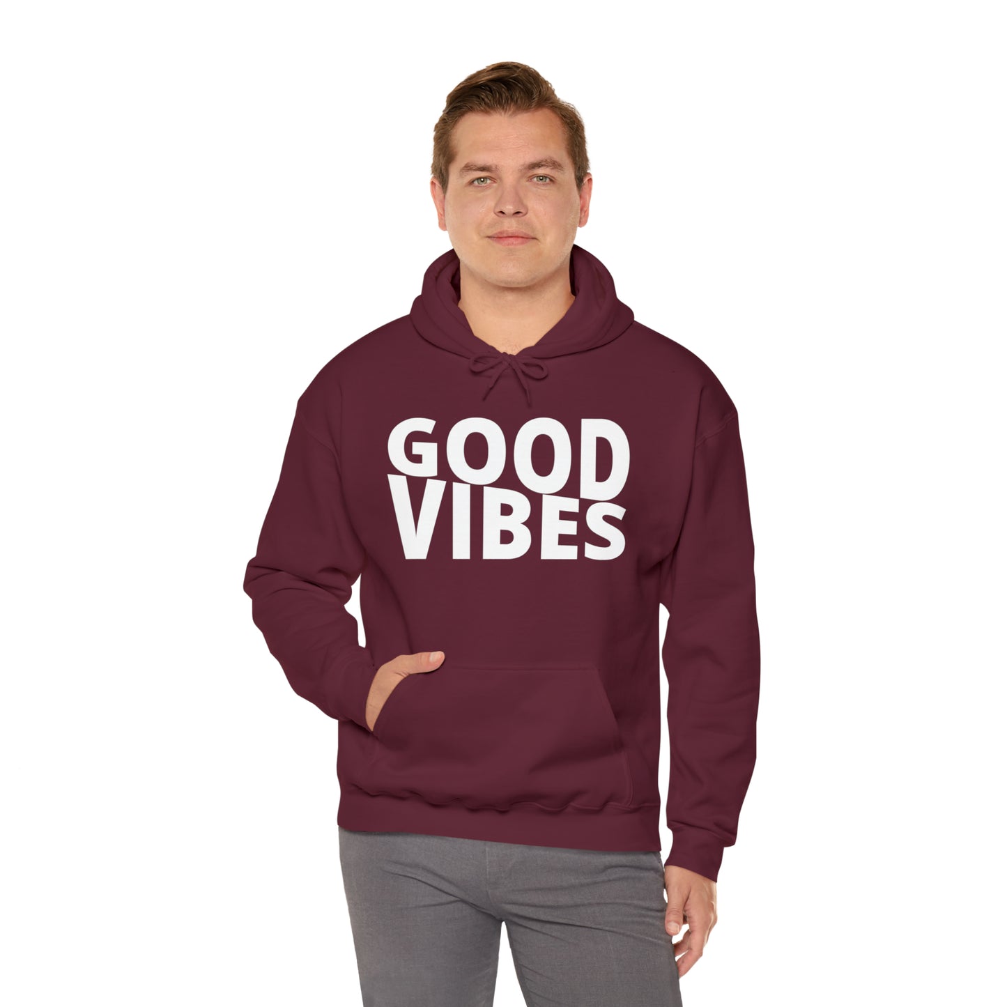 GOOD VIBES Unisex Heavy Blend™ Hooded Sweatshirt