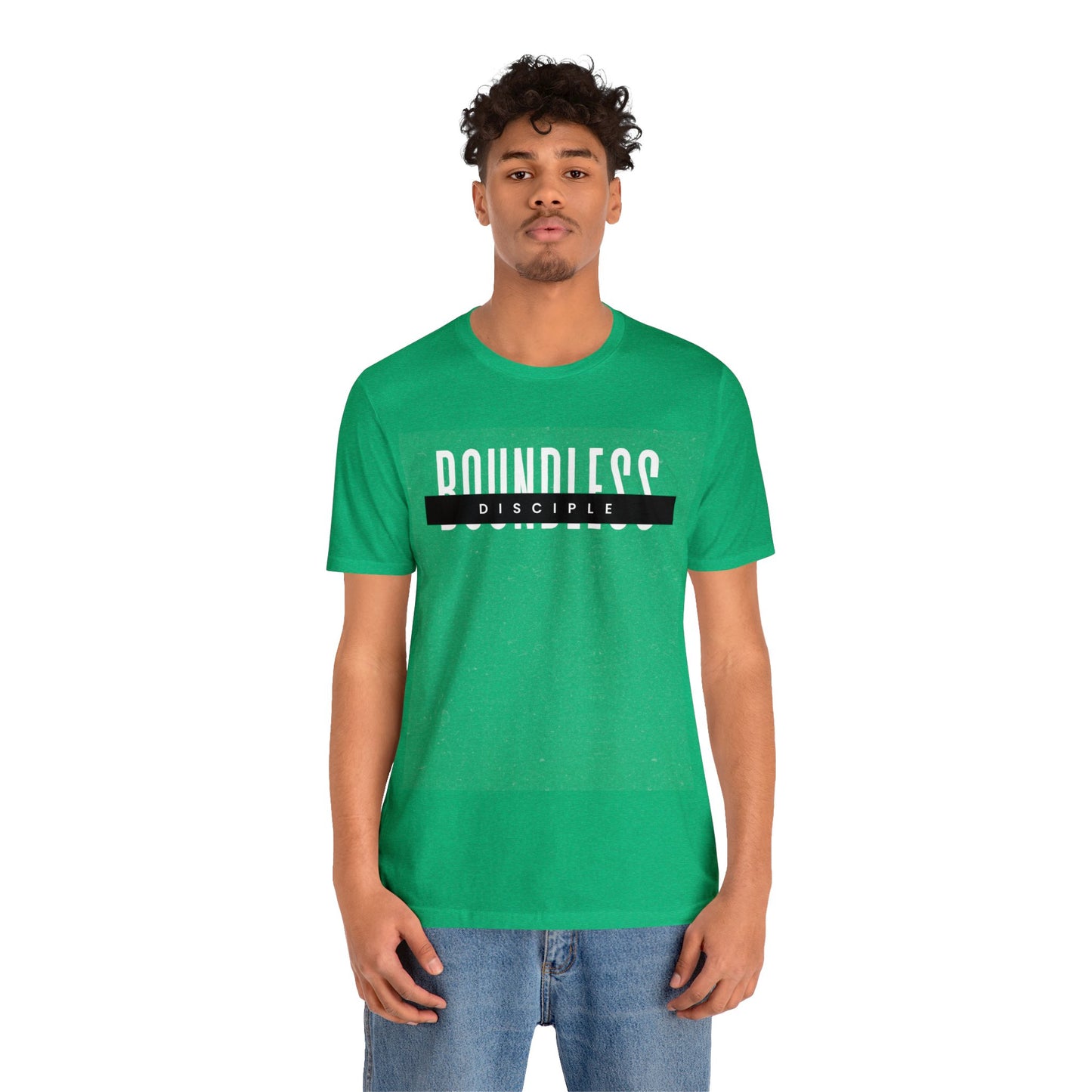 BOUNDLESS DISCIPLE Unisex Jersey Short Sleeve Tee