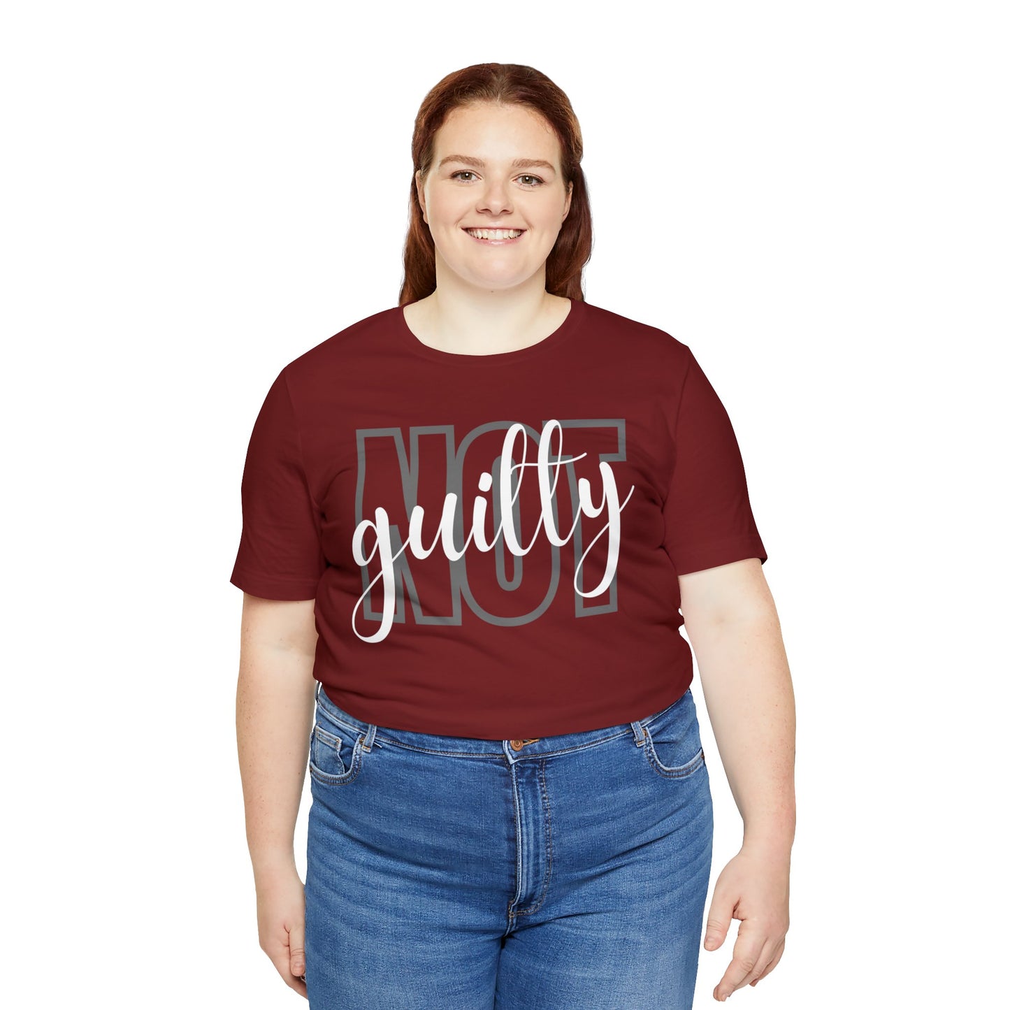 NOT GUILTY Unisex Jersey Short Sleeve Tee