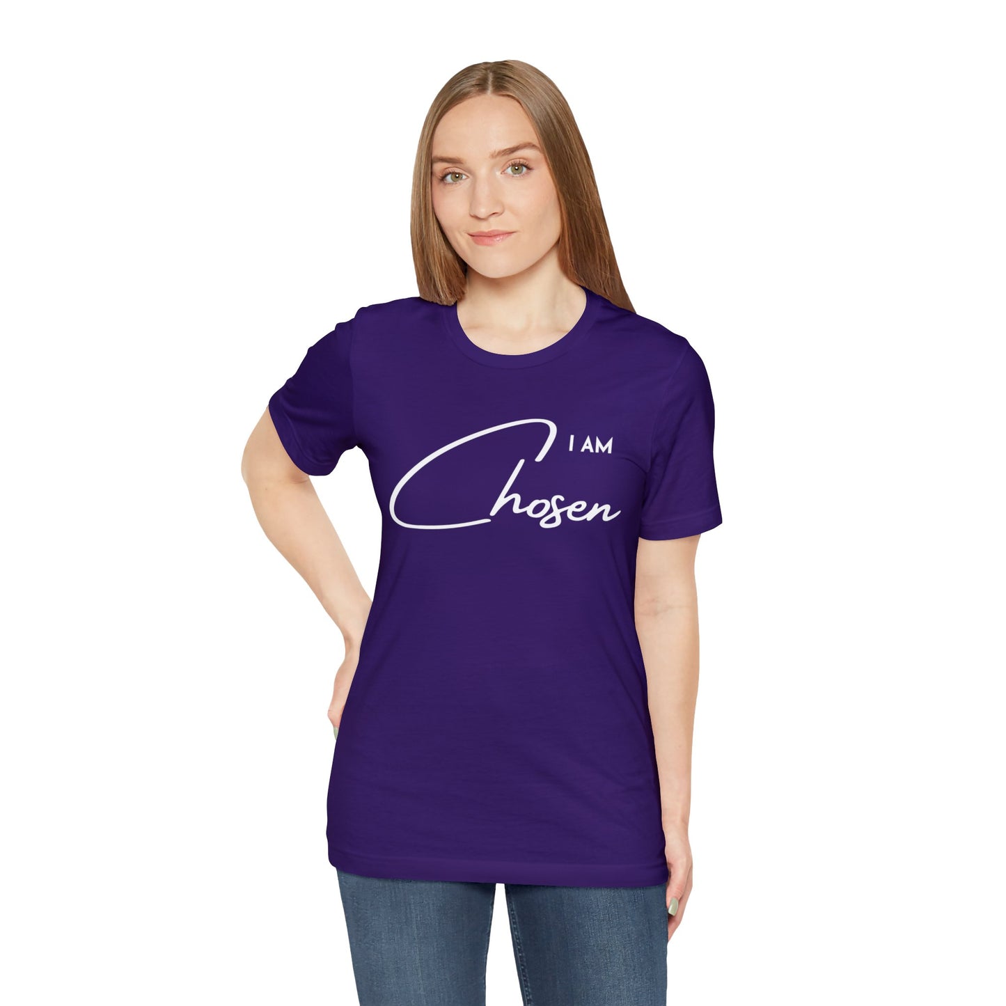 I AM CHOSEN Unisex Jersey Short Sleeve Tee