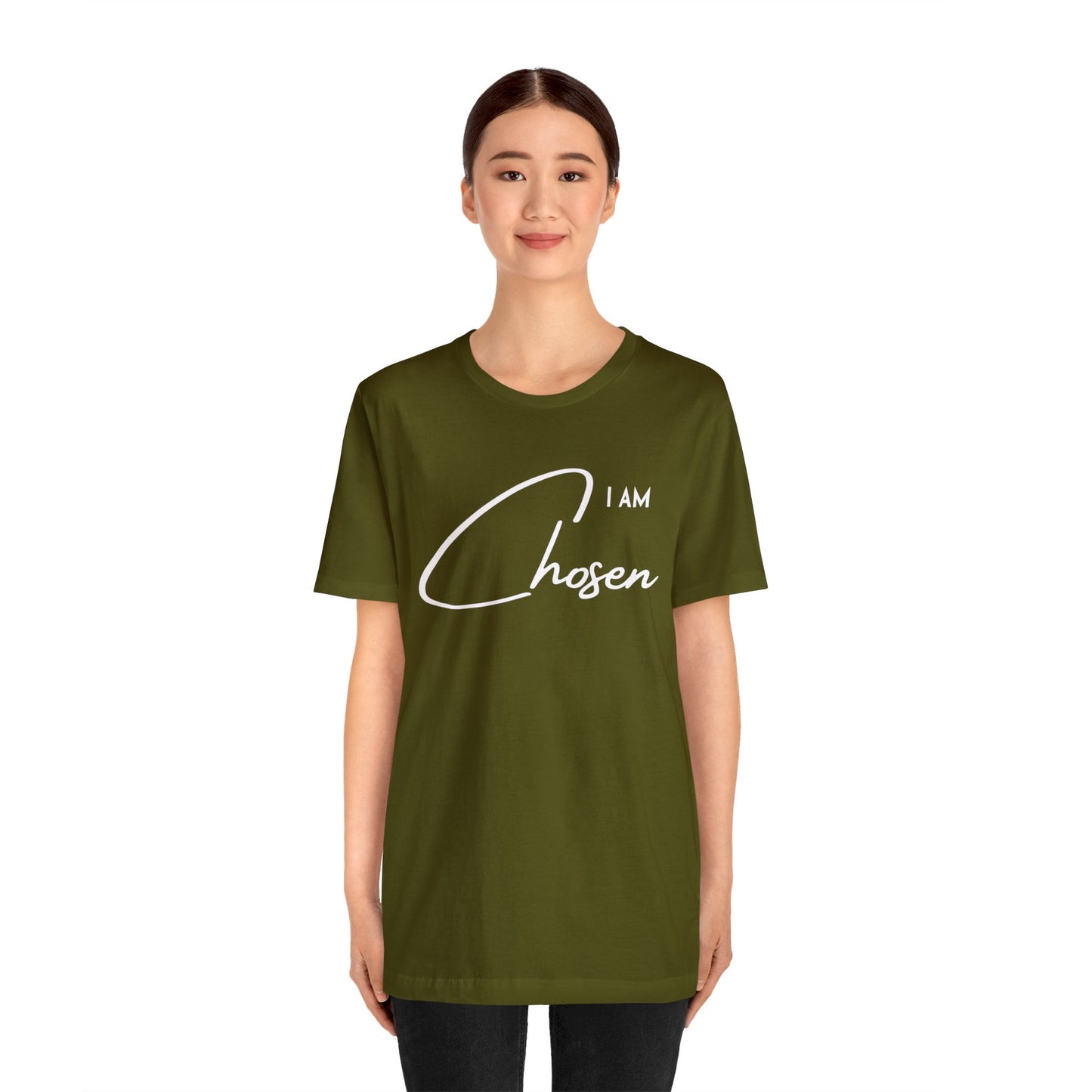 I AM CHOSEN Unisex Jersey Short Sleeve Tee