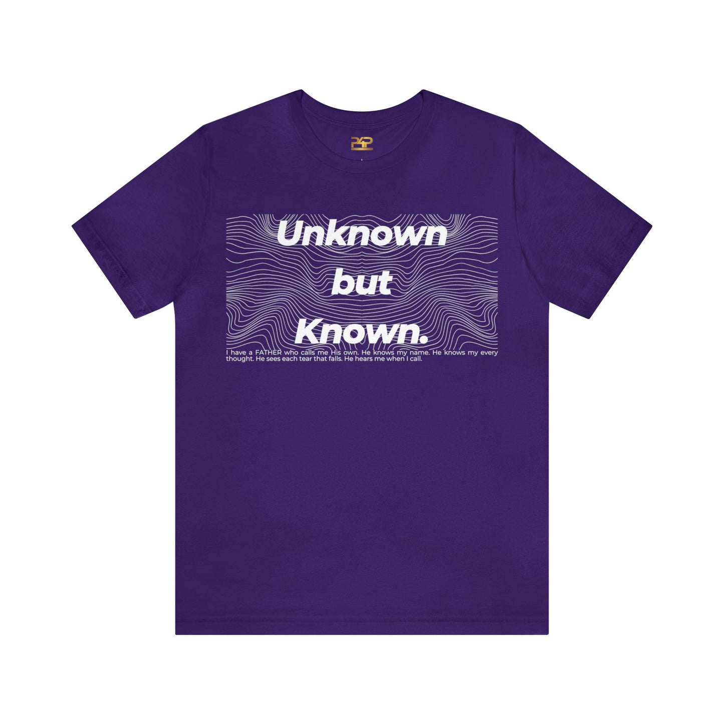 UNKNOWN BUT KNOWN Unisex Jersey Short Sleeve Tee