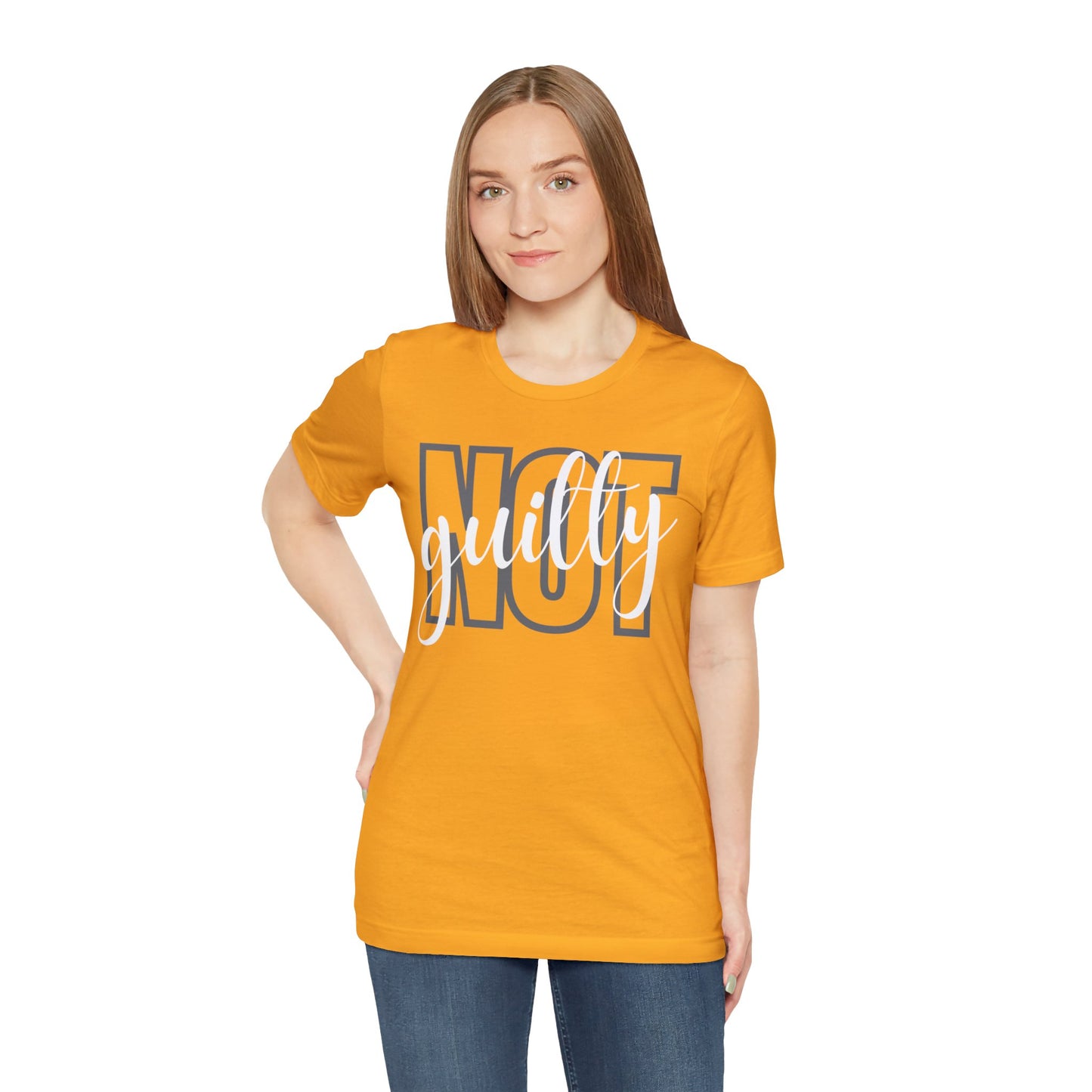 NOT GUILTY Unisex Jersey Short Sleeve Tee