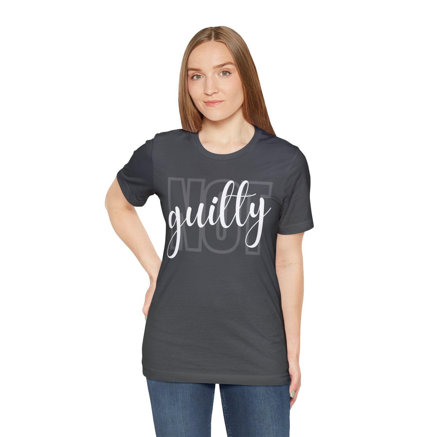 NOT GUILTY Unisex Jersey Short Sleeve Tee