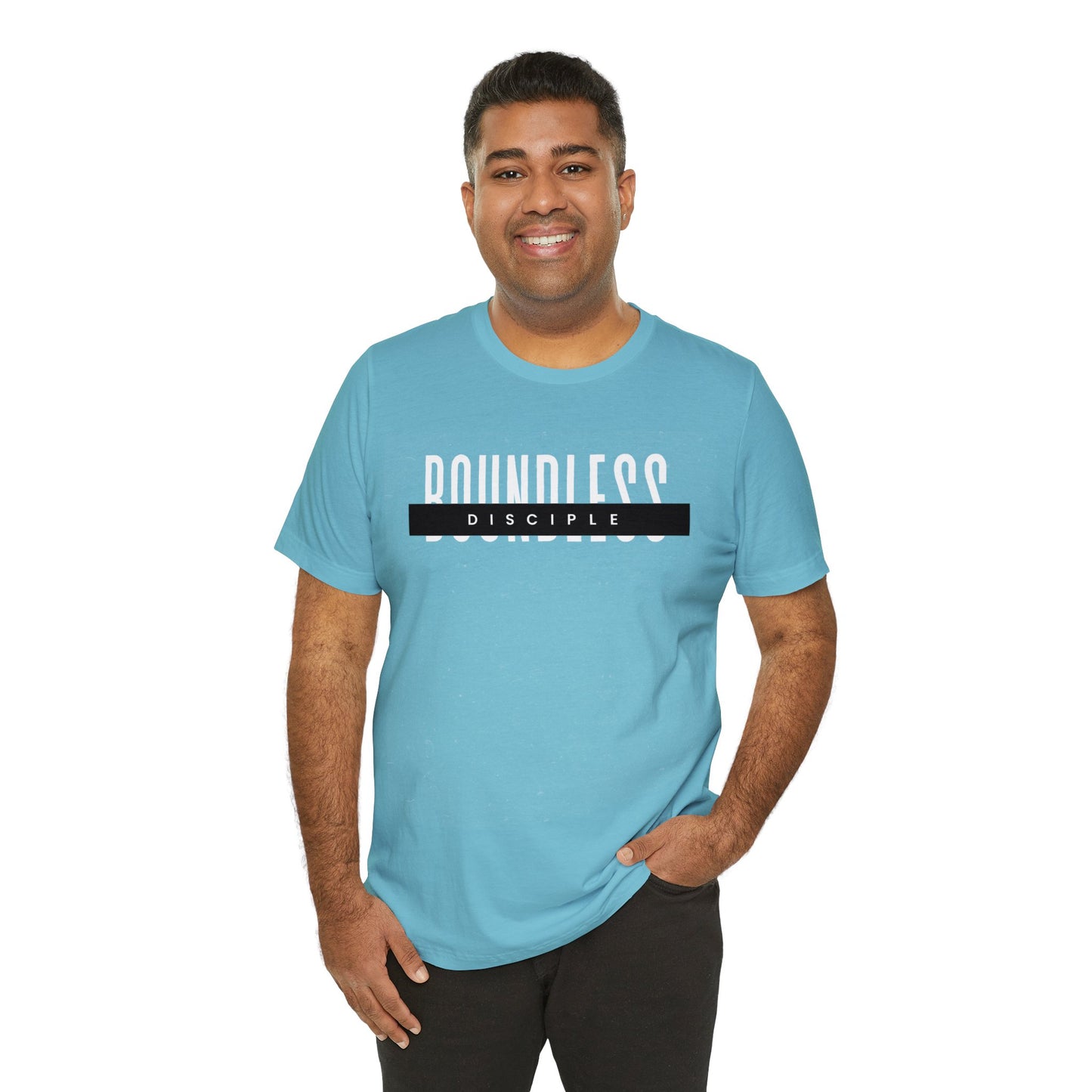 BOUNDLESS DISCIPLE Unisex Jersey Short Sleeve Tee