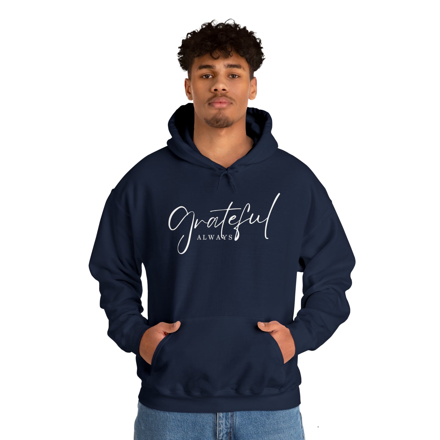 GRATEFUL ALWAYS Unisex Heavy Blend™ Hooded Sweatshirt