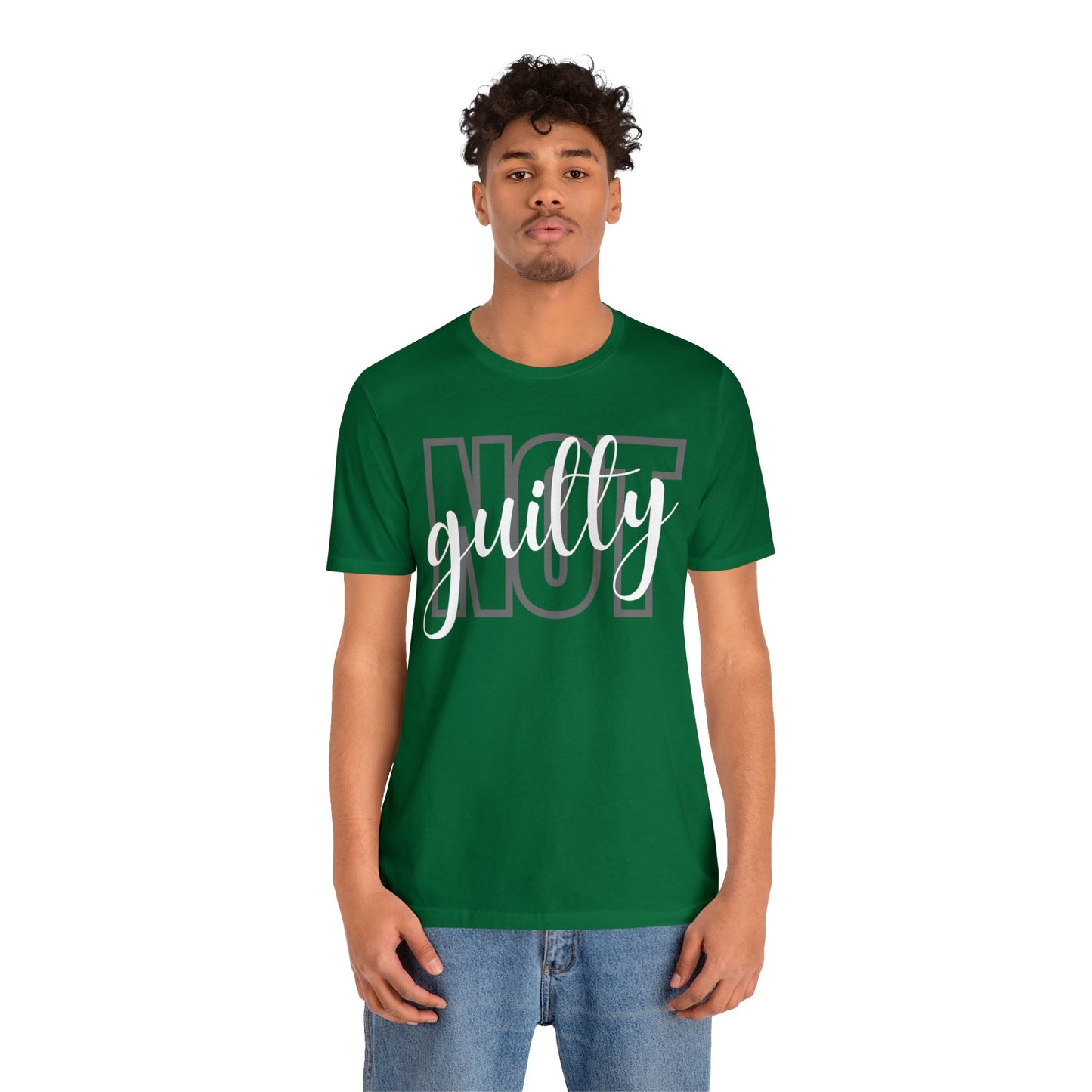 NOT GUILTY Unisex Jersey Short Sleeve Tee