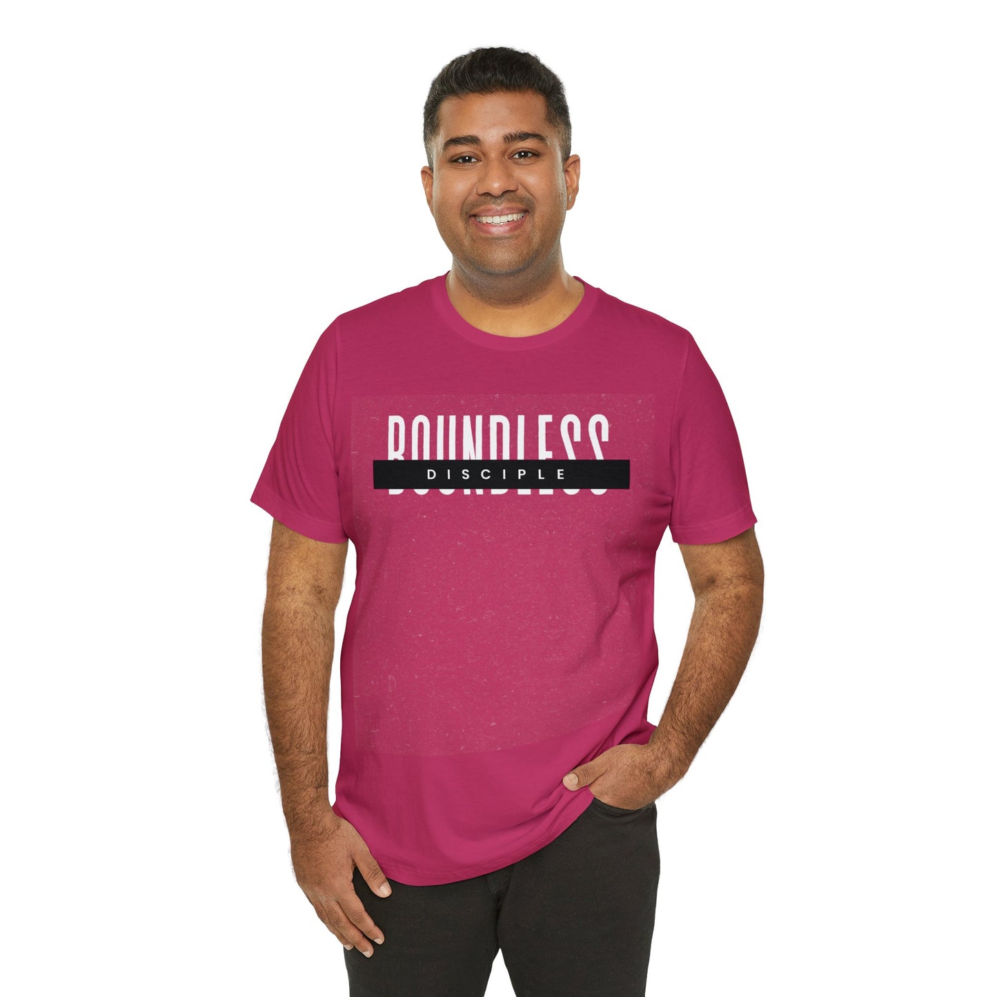 BOUNDLESS DISCIPLE Unisex Jersey Short Sleeve Tee