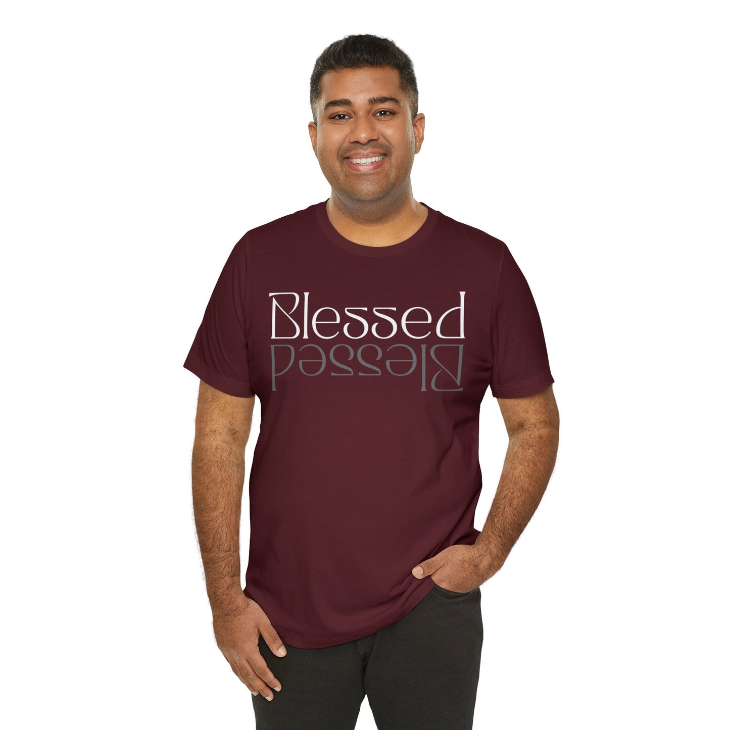 BLESSED Unisex Jersey Short Sleeve Tee