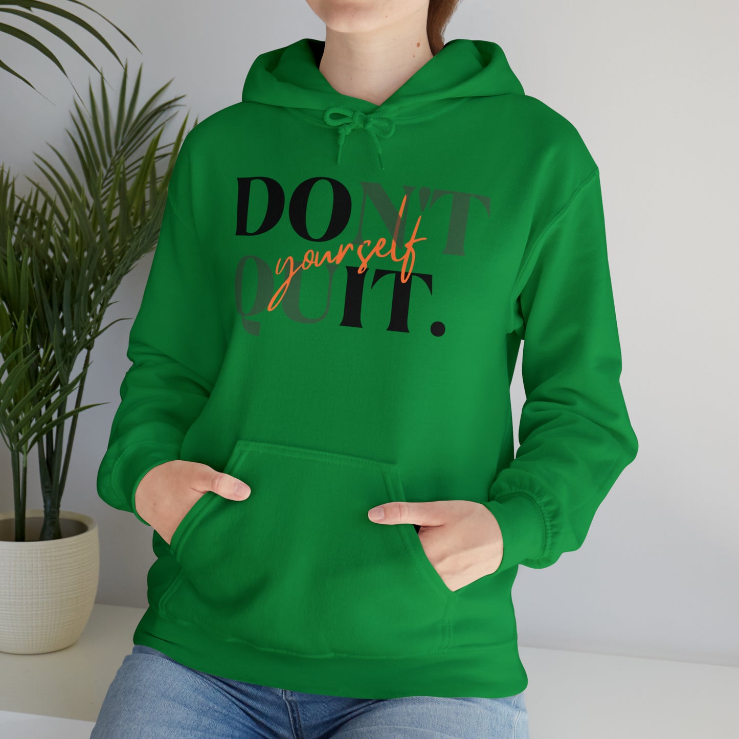 DON'T QUIT Unisex Heavy Blend™ Hooded Sweatshirt