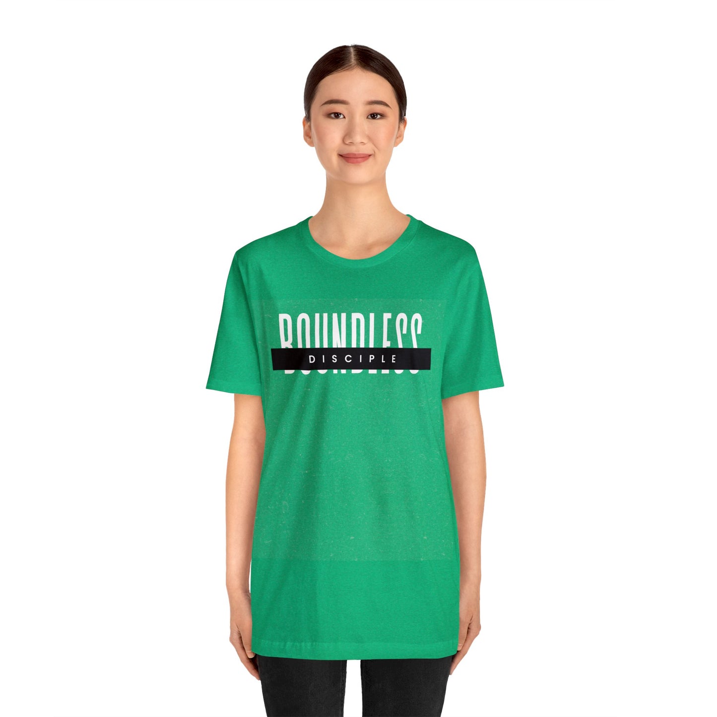 BOUNDLESS DISCIPLE Unisex Jersey Short Sleeve Tee