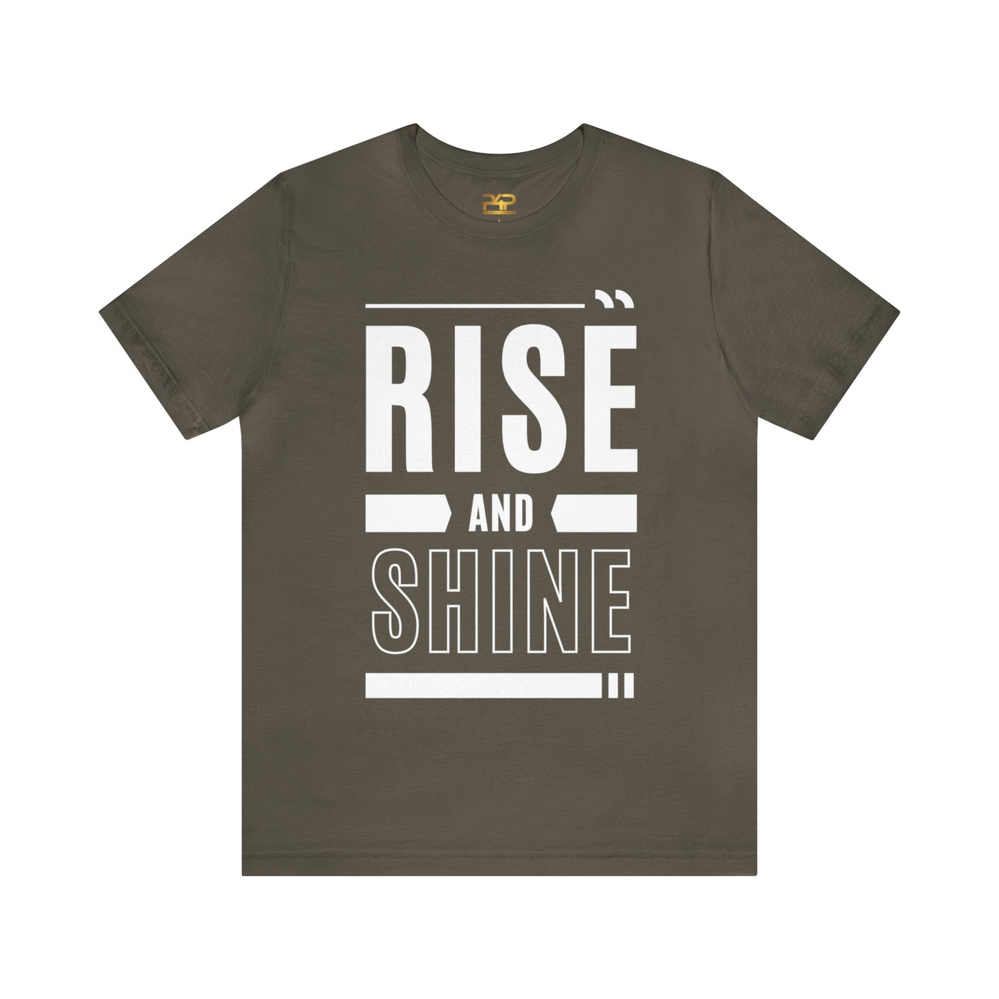 RISE AND SHINE Unisex Jersey Short Sleeve Tee