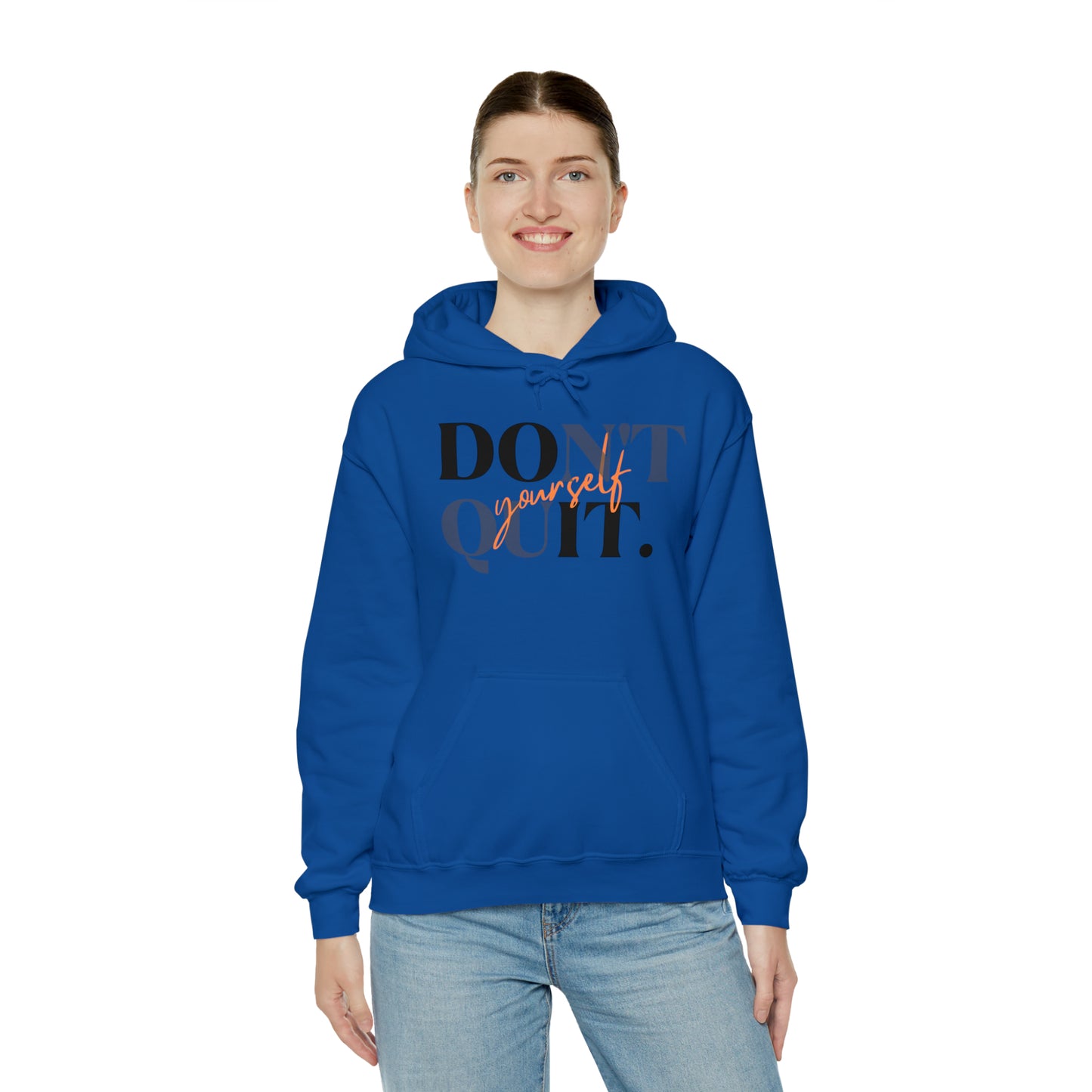 DON'T QUIT Unisex Heavy Blend™ Hooded Sweatshirt